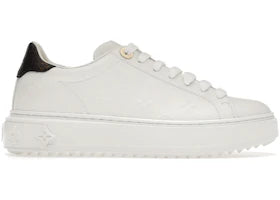 Louis Vuitton Time Out Debossed Monogram Leather White White (Women's)