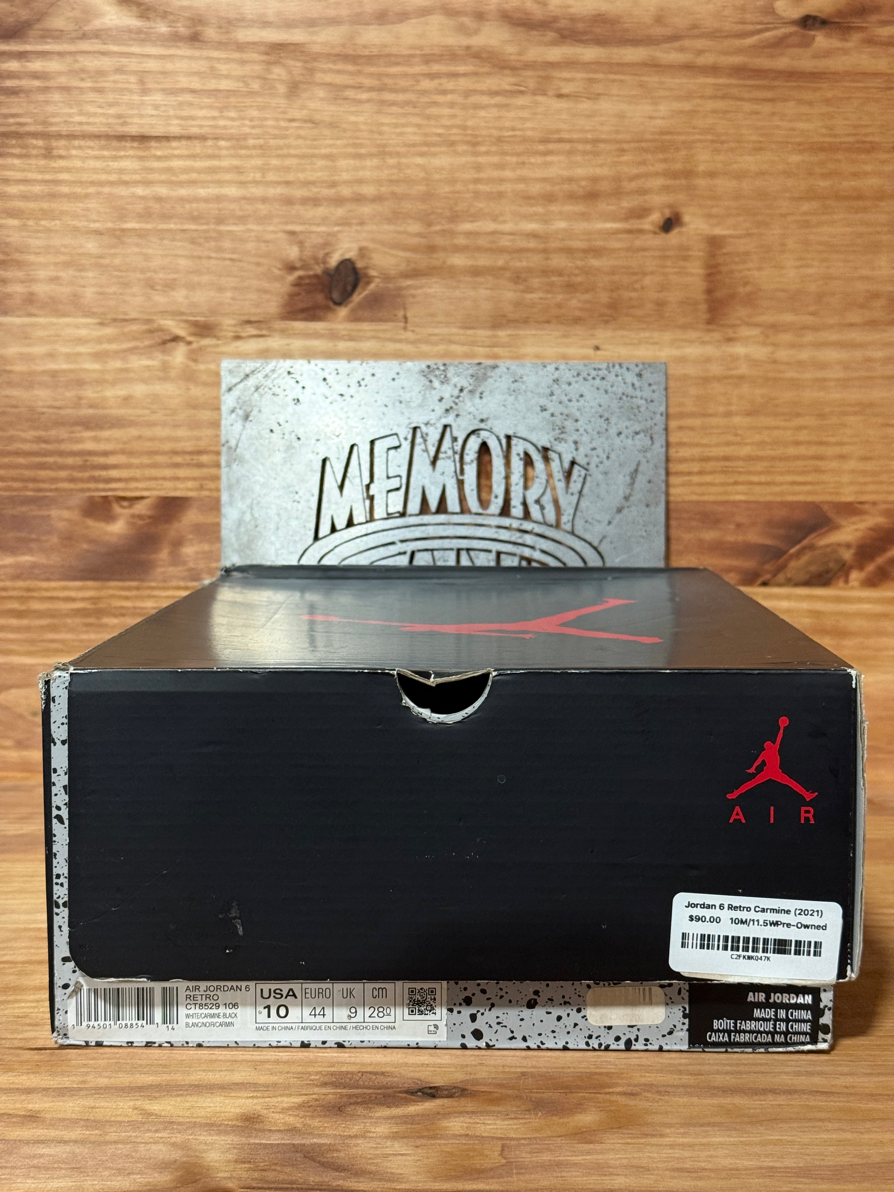 Jordan 6 Retro Carmine (2021)