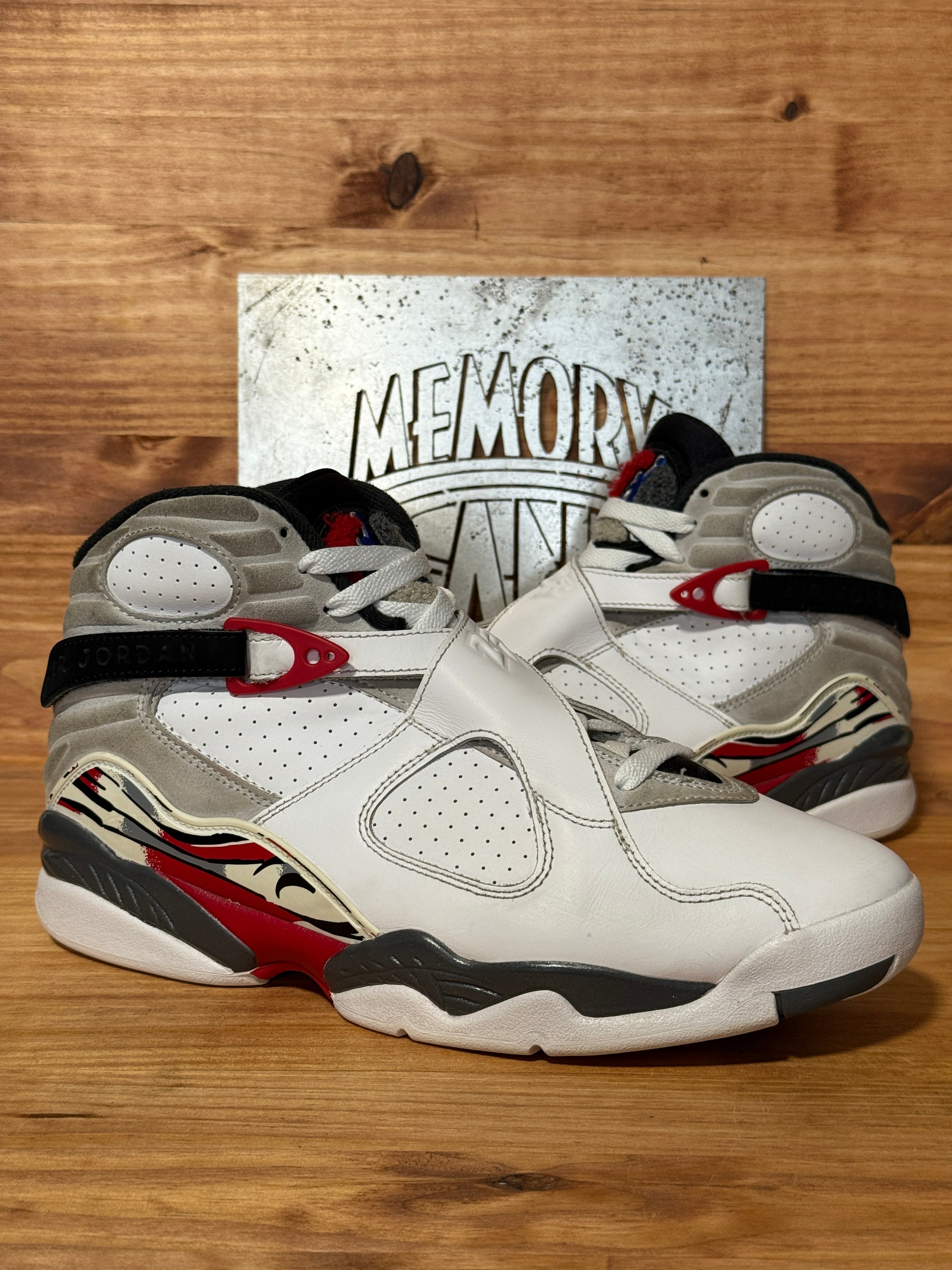 Jordan 8 Retro White True Red (2025)