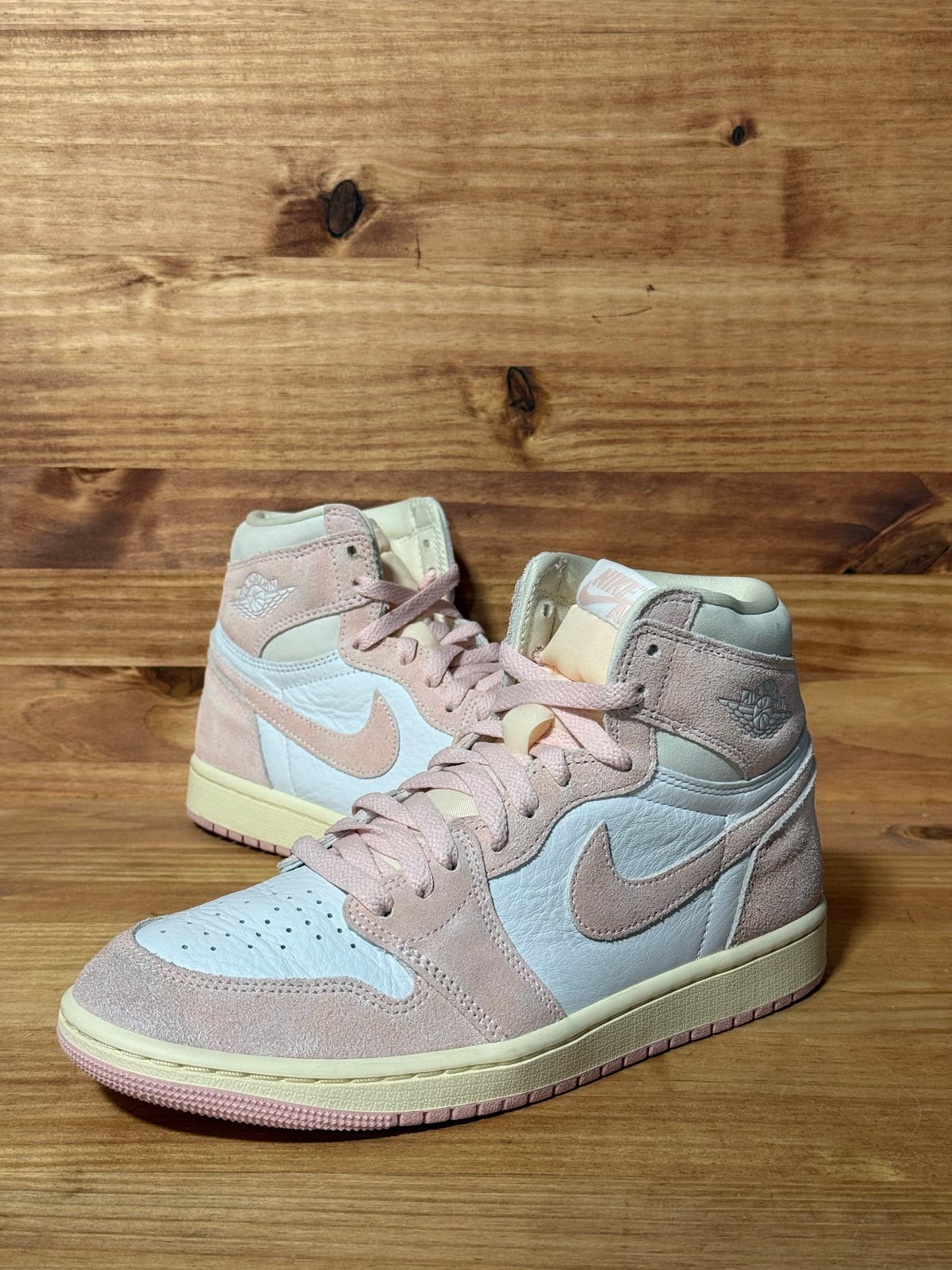 Jordan 1 Retro High OG Washed Pink (Women's) - Size 8.5W/7Y