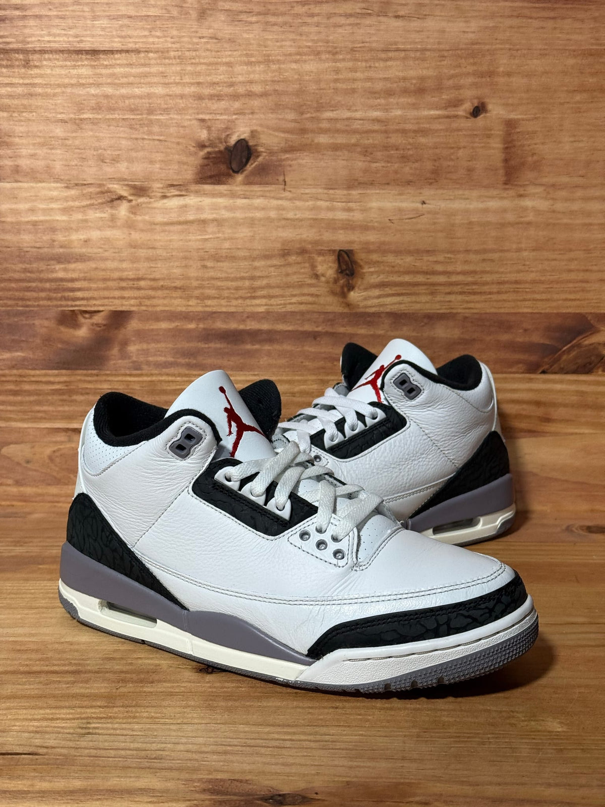 Jordan 3 Retro Cement Grey - Size 8.5