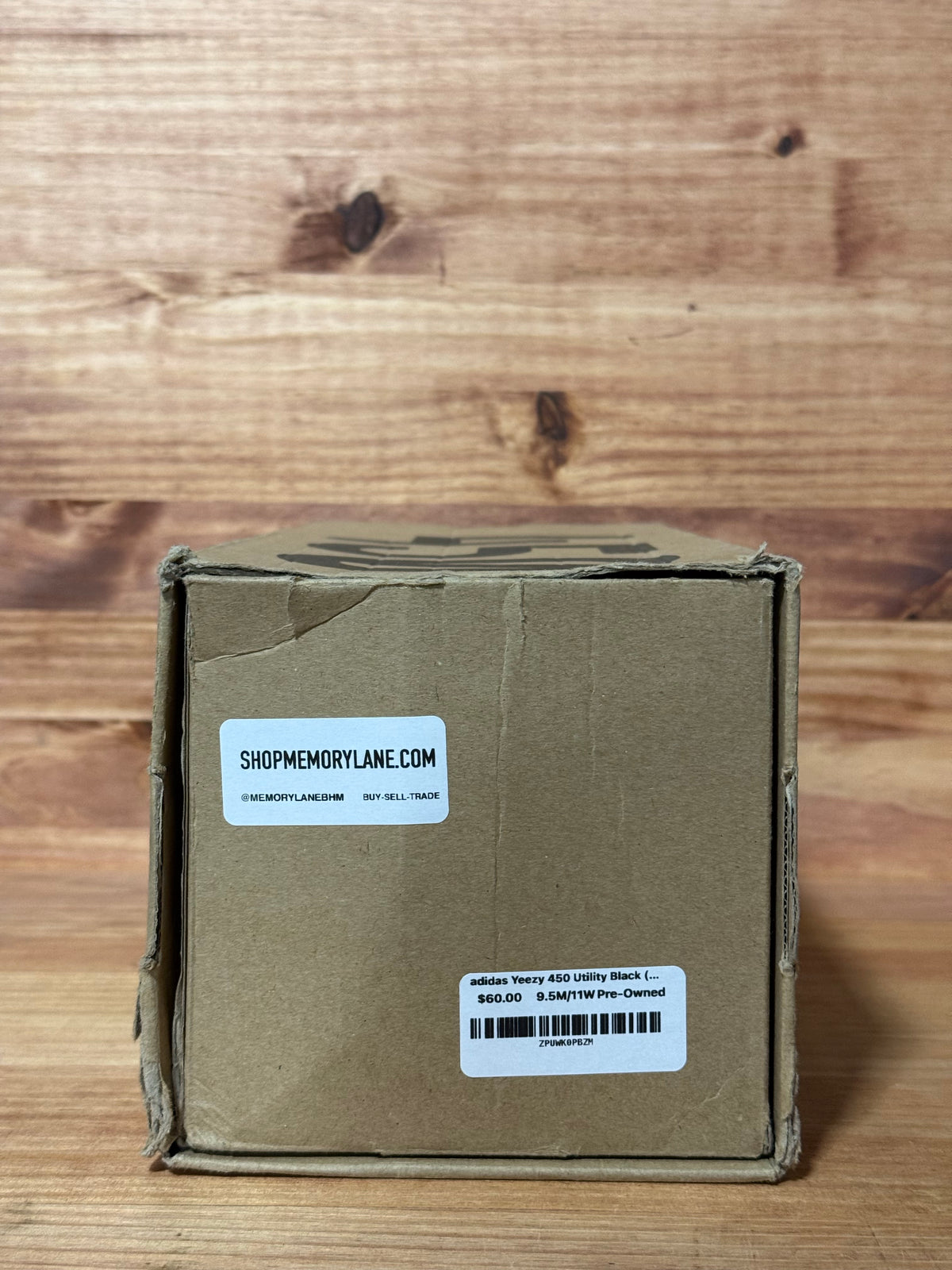 adidas Yeezy 450 Utility Black (No Box Label)