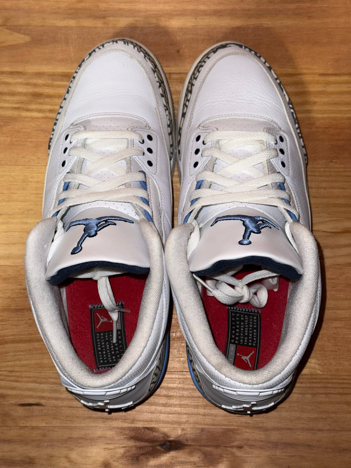Jordan 3 Retro UNC (2020) - Size 13