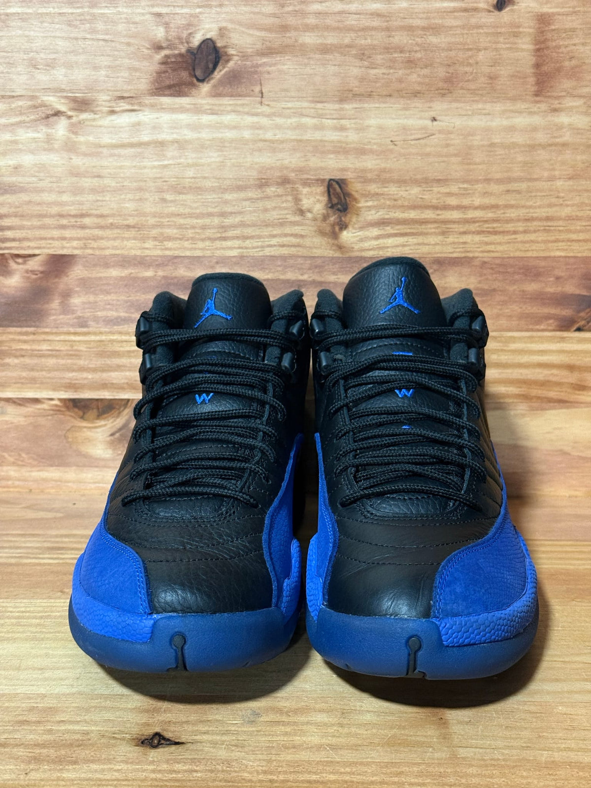 Jordan 12 Retro Black Game Royal - Size 9