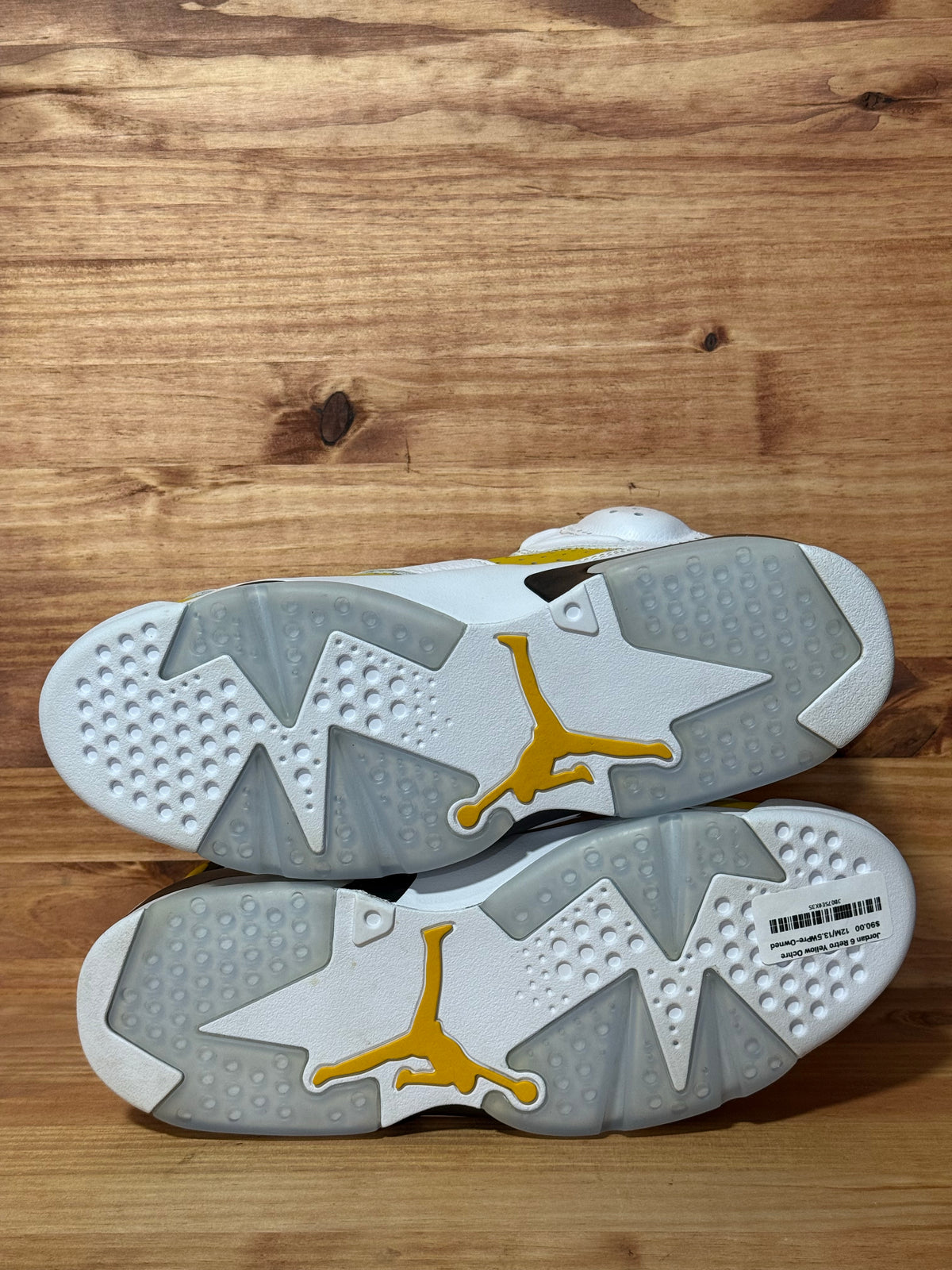 Jordan 6 Retro Yellow Ochre