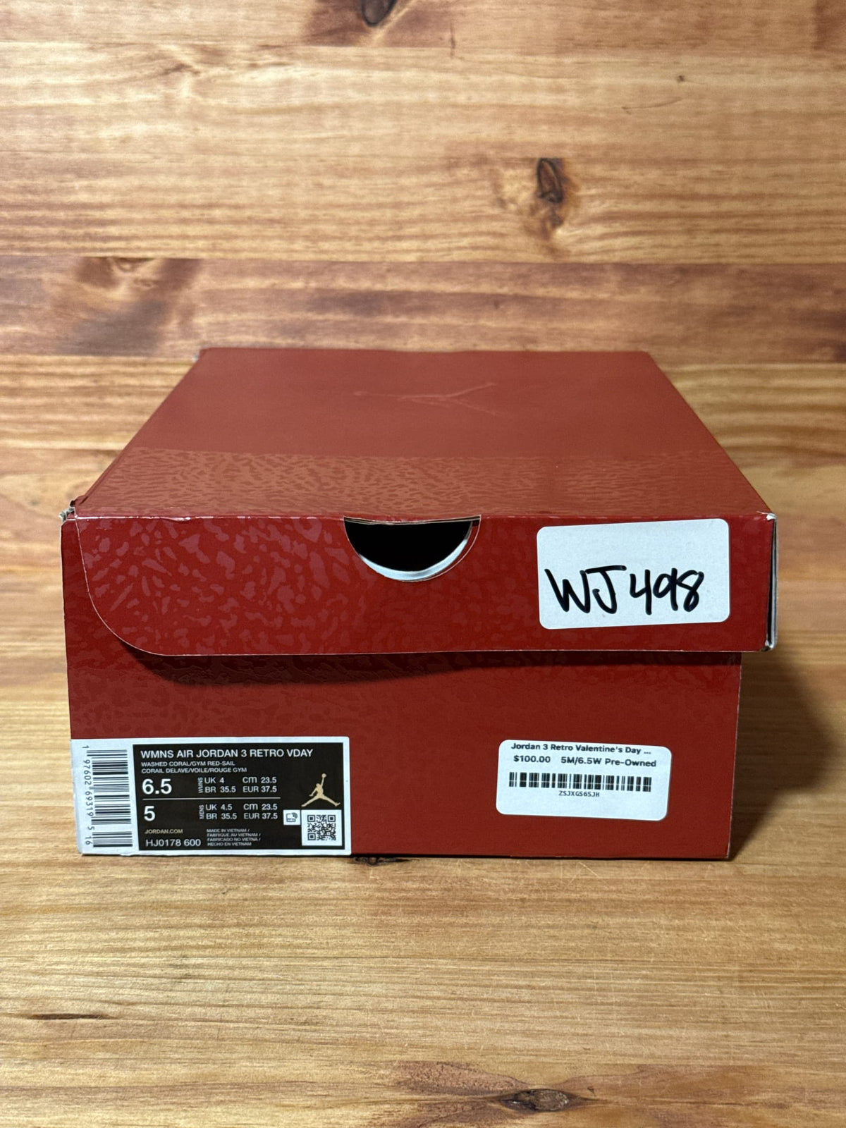 Jordan 3 Retro Valentine's Day Treat Yourself (2025) (Women's) - Size 6.5W