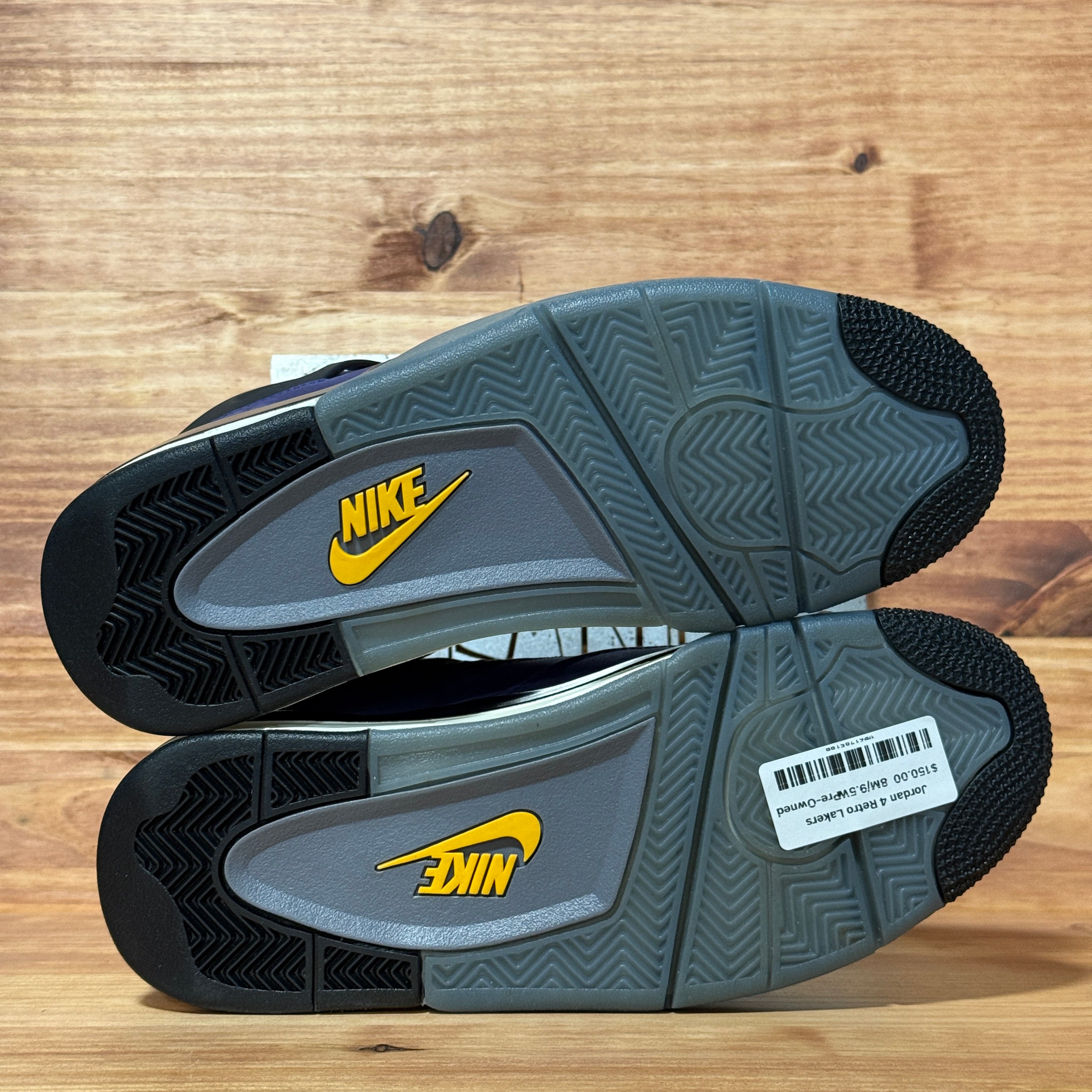 Jordan 4 Retro Lakers