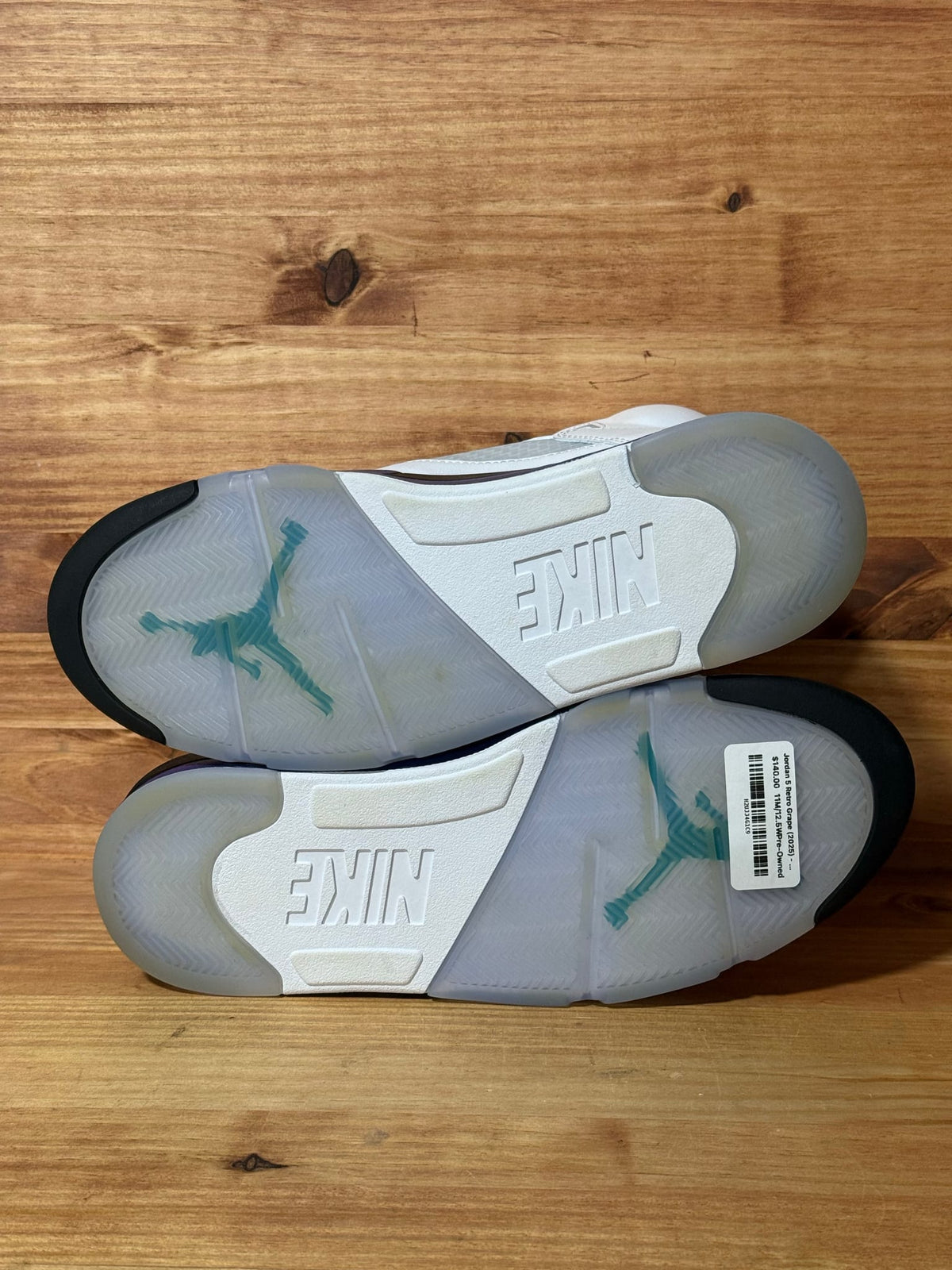 Jordan 5 Retro Grape (2025) - Size 11