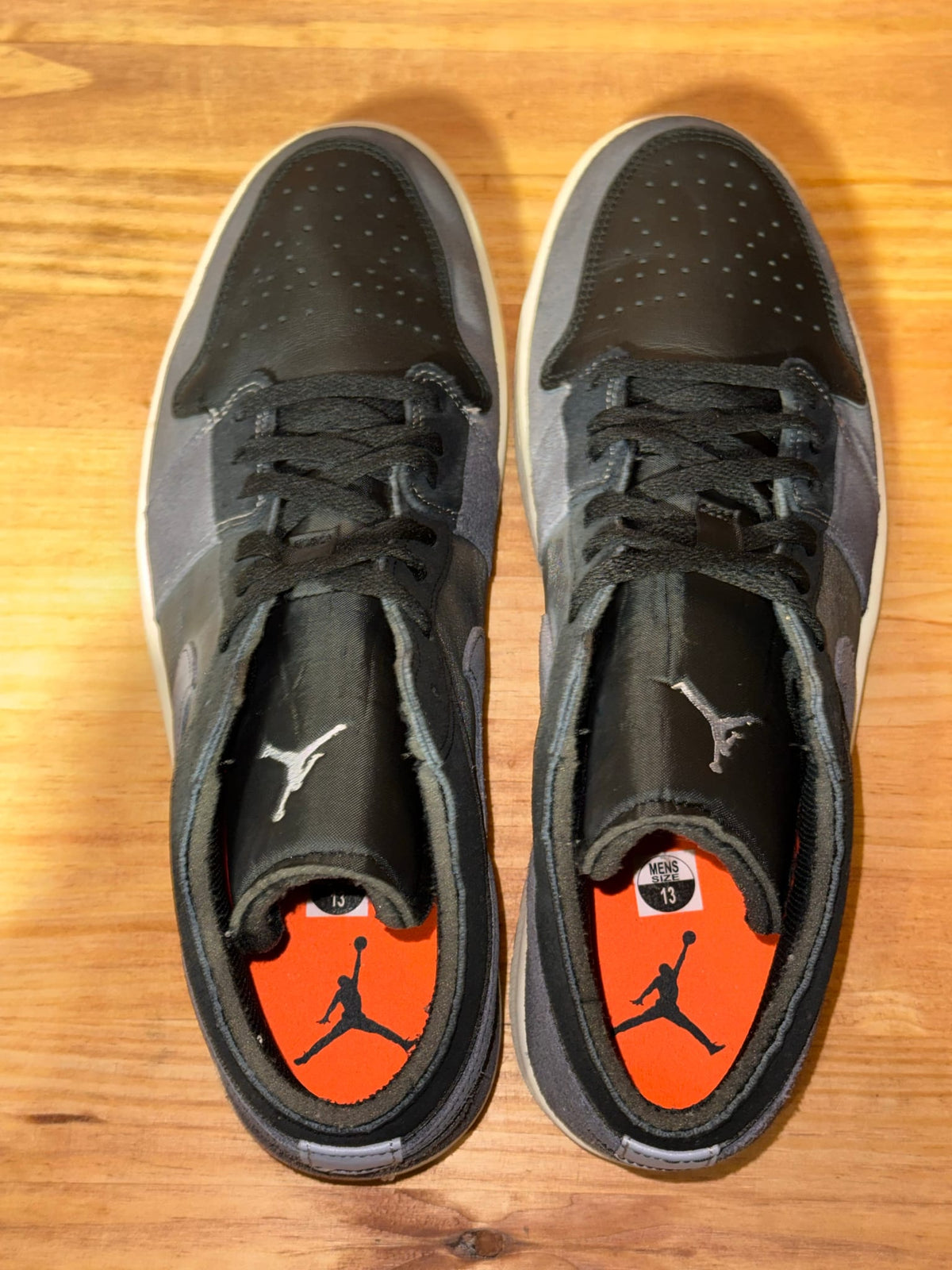 Jordan 1 Low Craft Inside Out Black - Size 13
