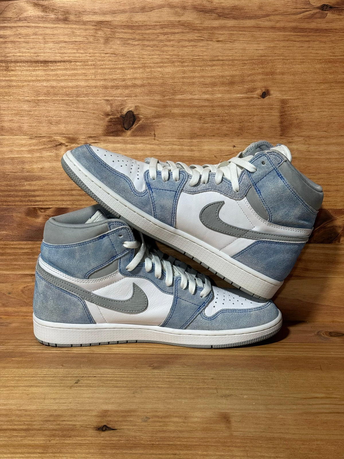 Jordan 1 Retro High Hyper Royal Smoke Grey - Size 12