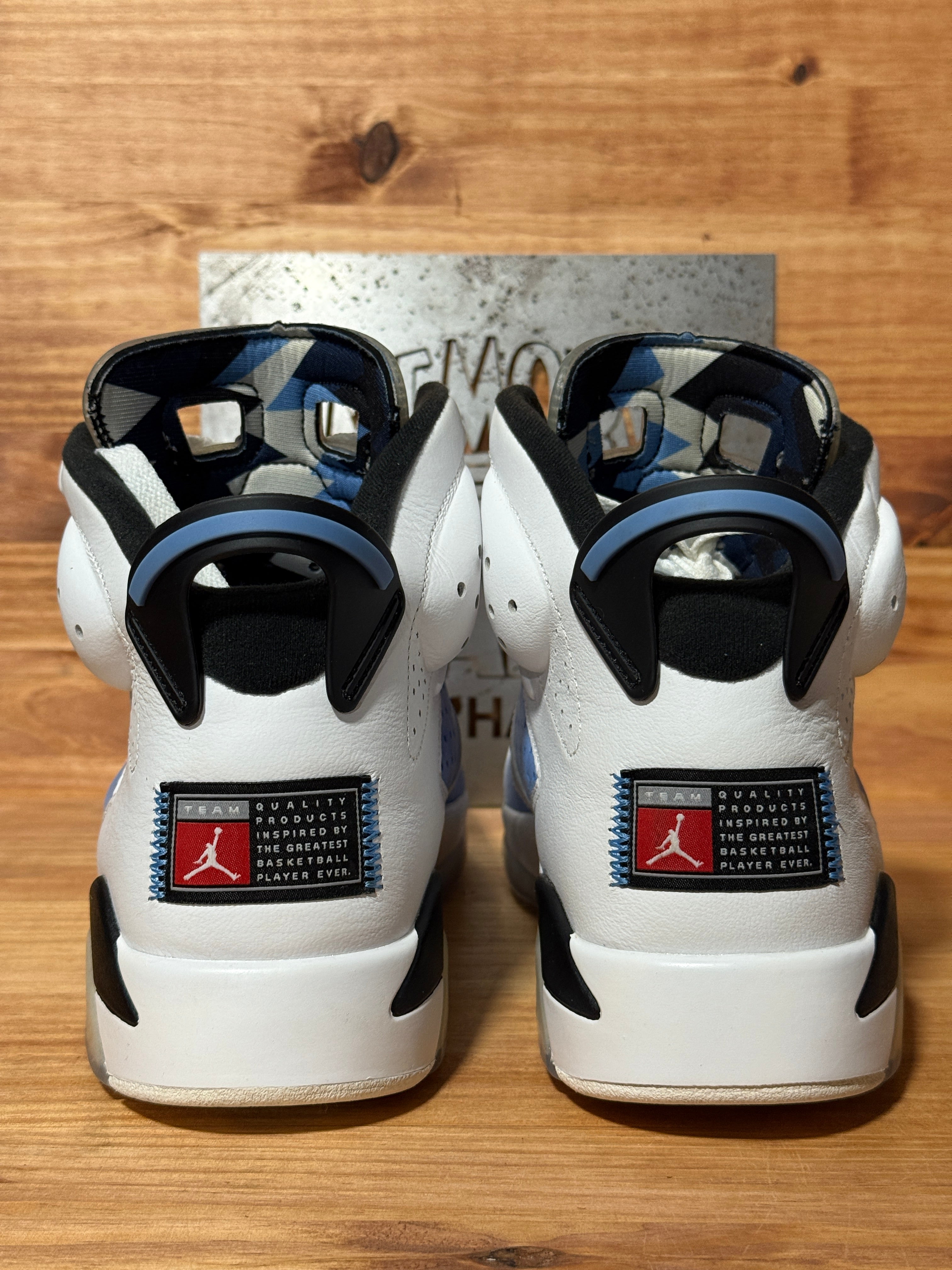 Jordan 6 Retro UNC White