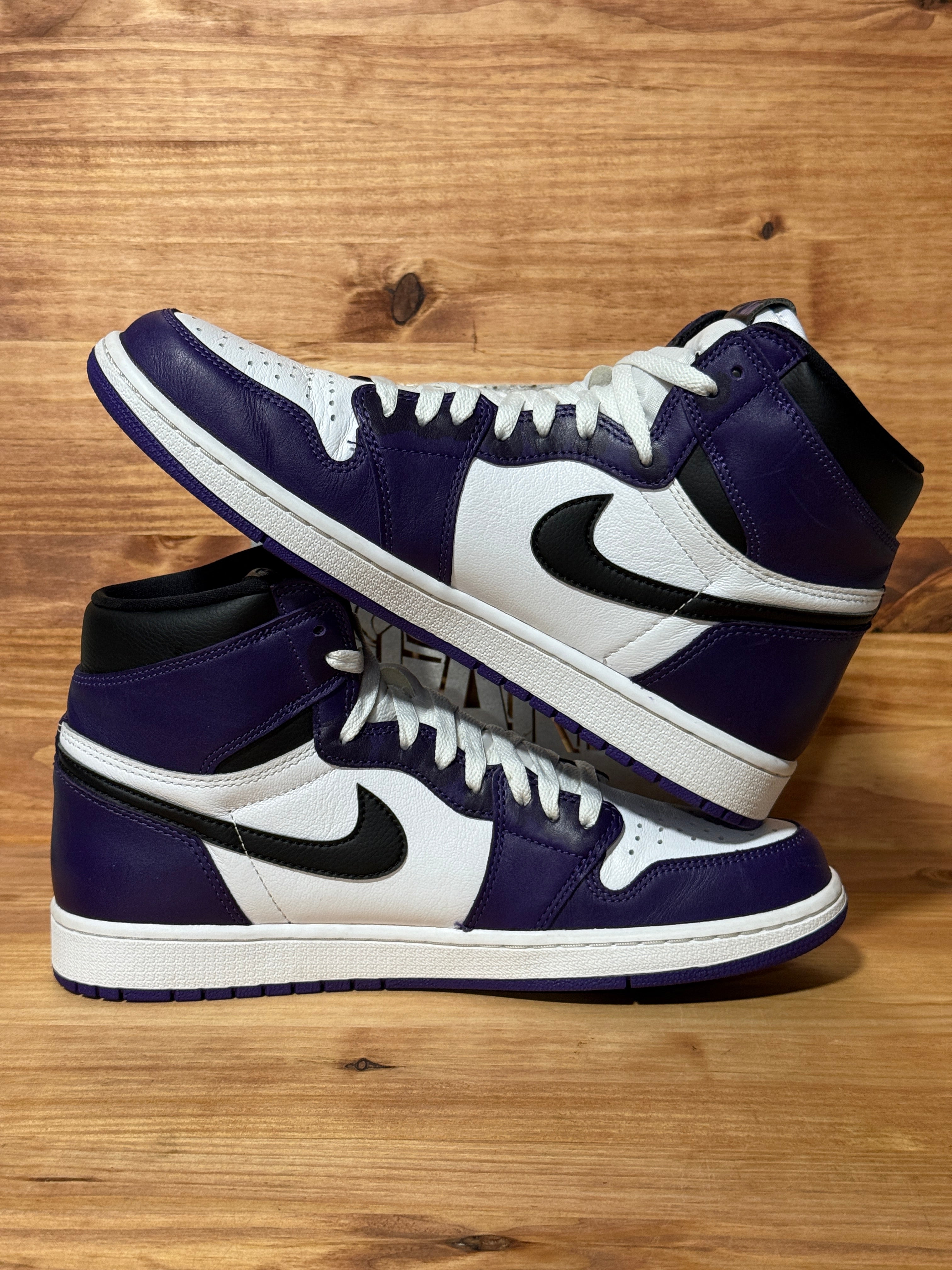 Jordan 1 Retro High Court Purple White