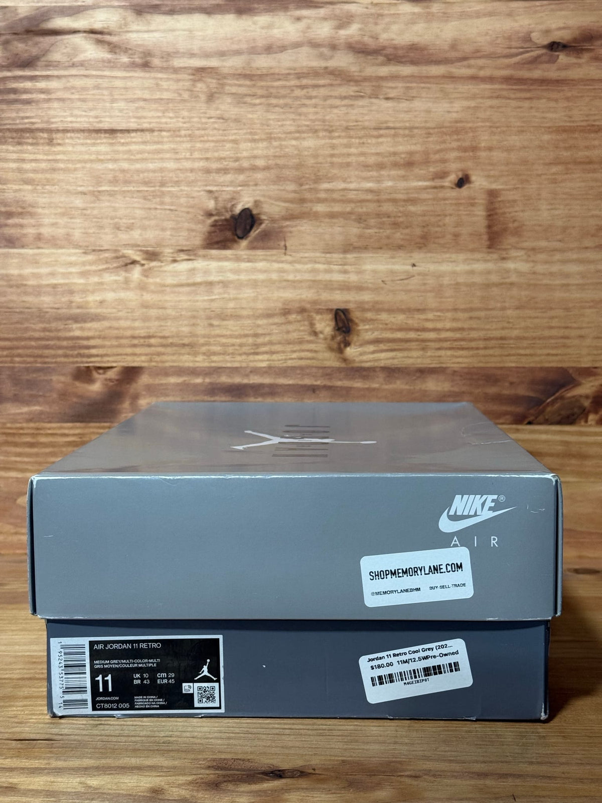Jordan 11 Retro Cool Grey (2021) - Size 11