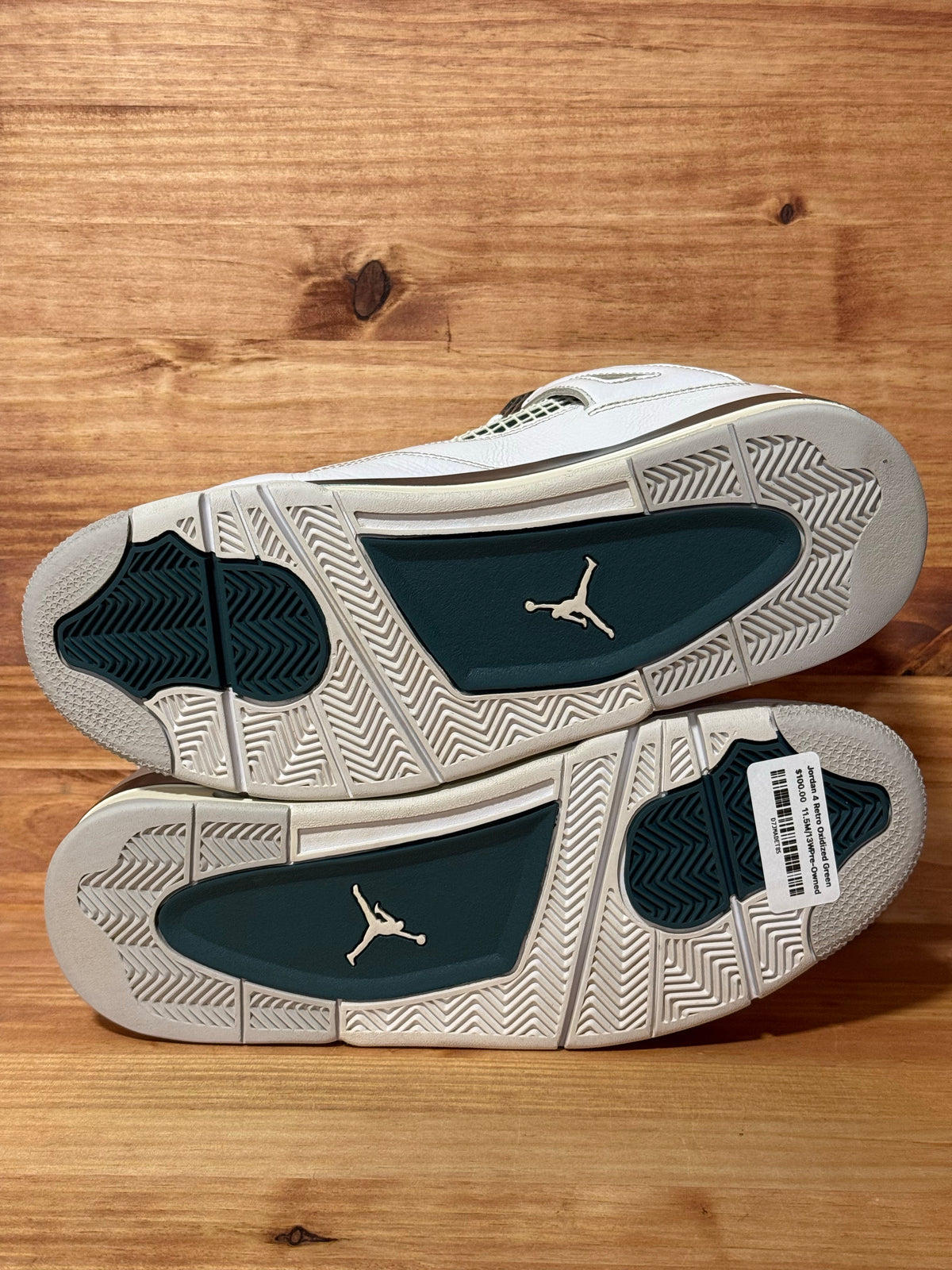 Jordan 4 Retro Oxidized Green