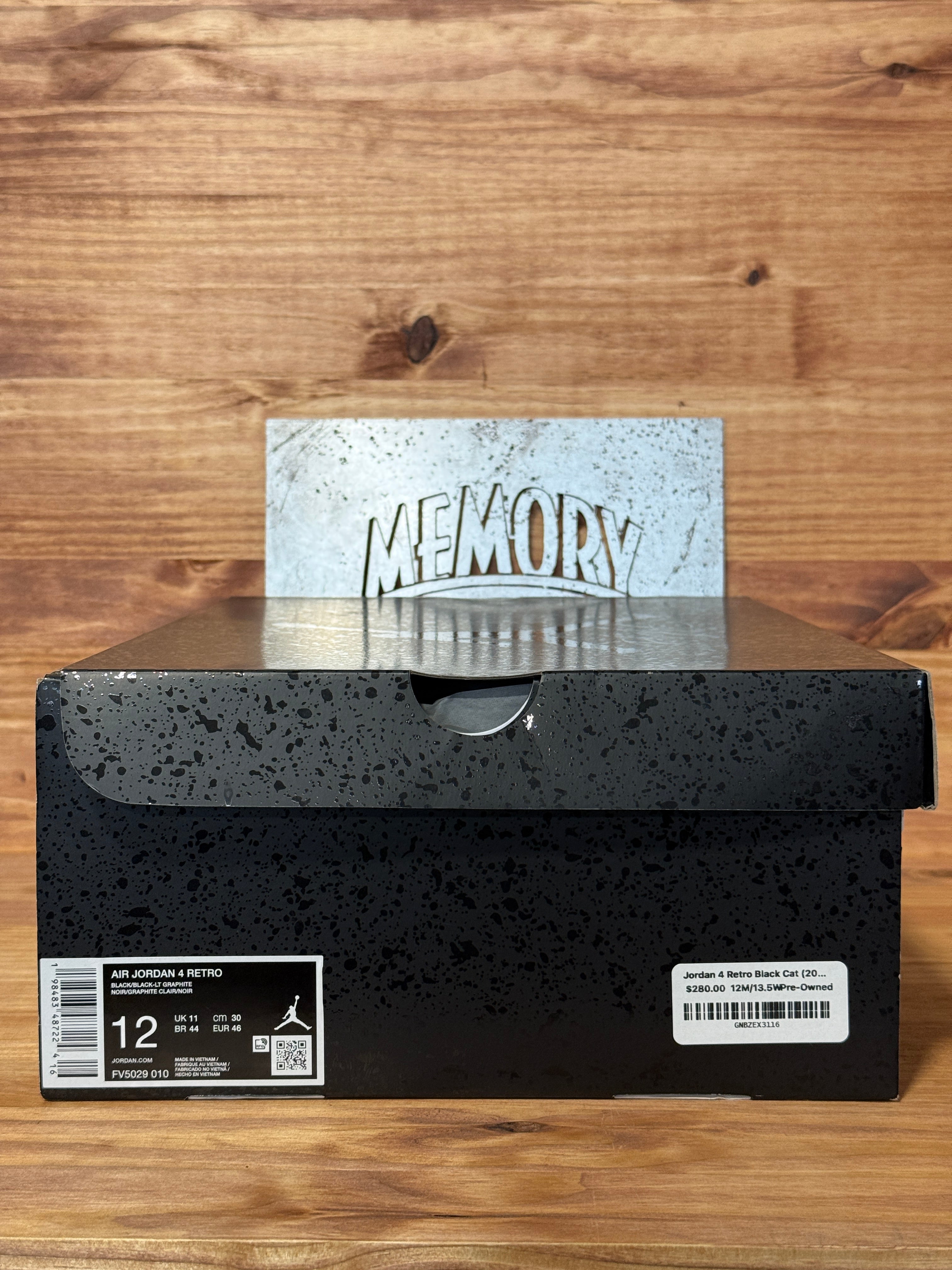 Jordan 4 Retro Black Cat (2025)