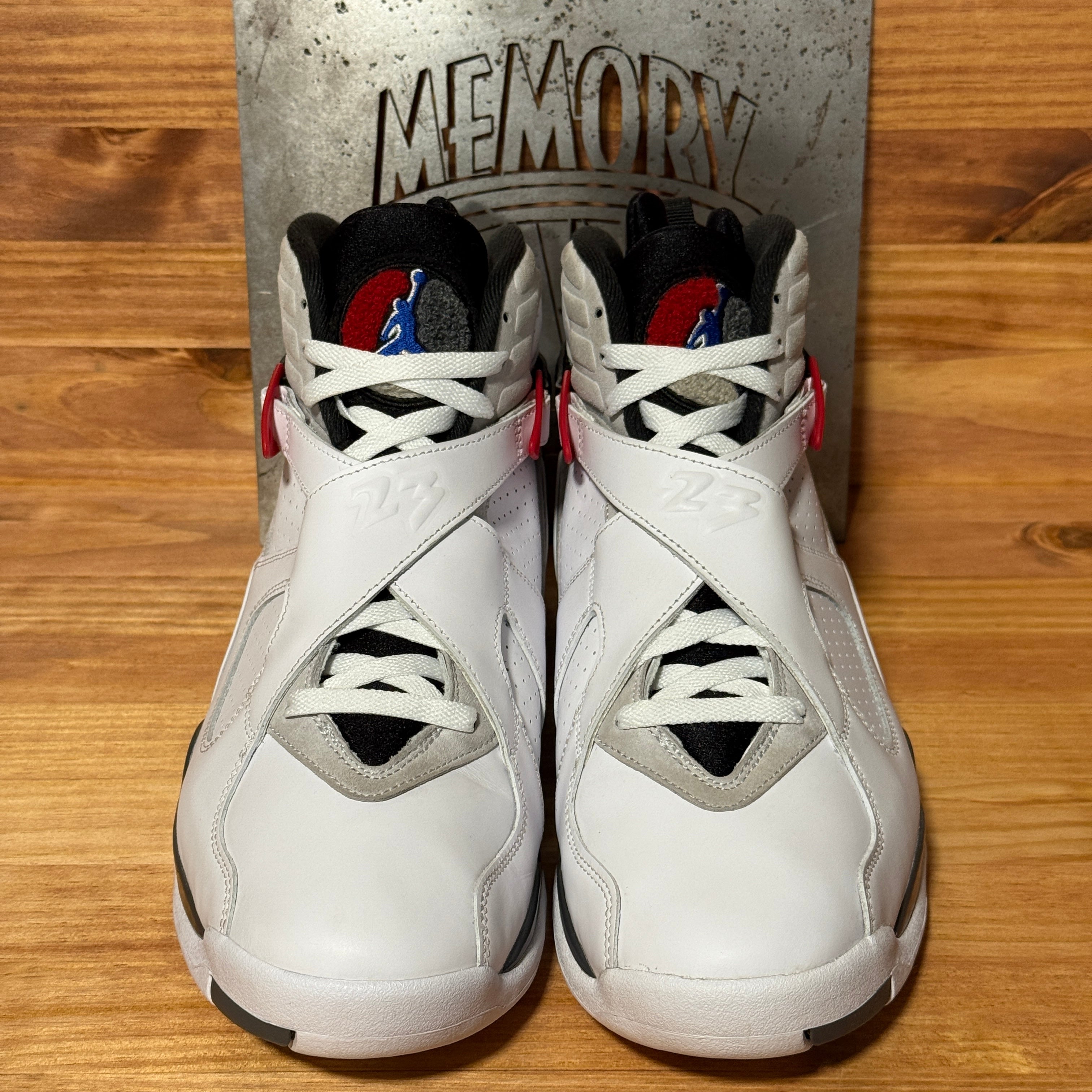Jordan 8 Retro White True Red (2025)