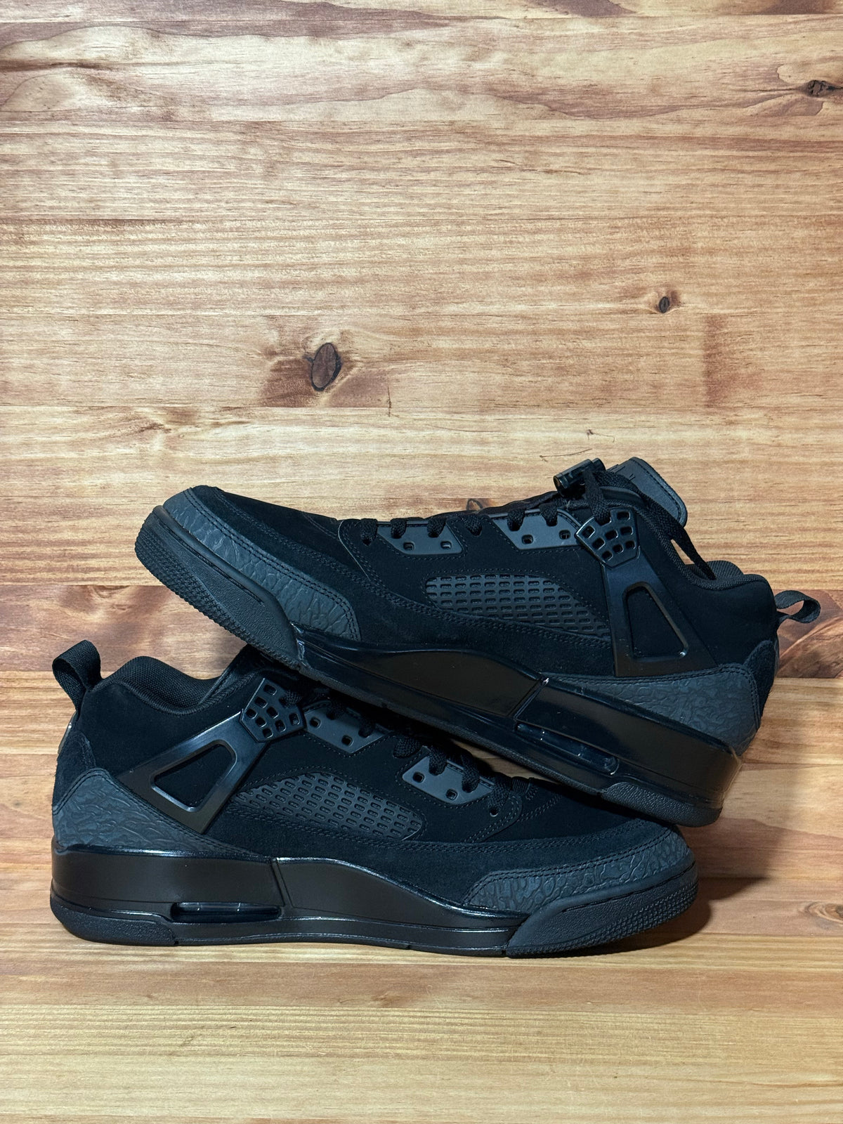 Jordan Spizike Low Black Cat
