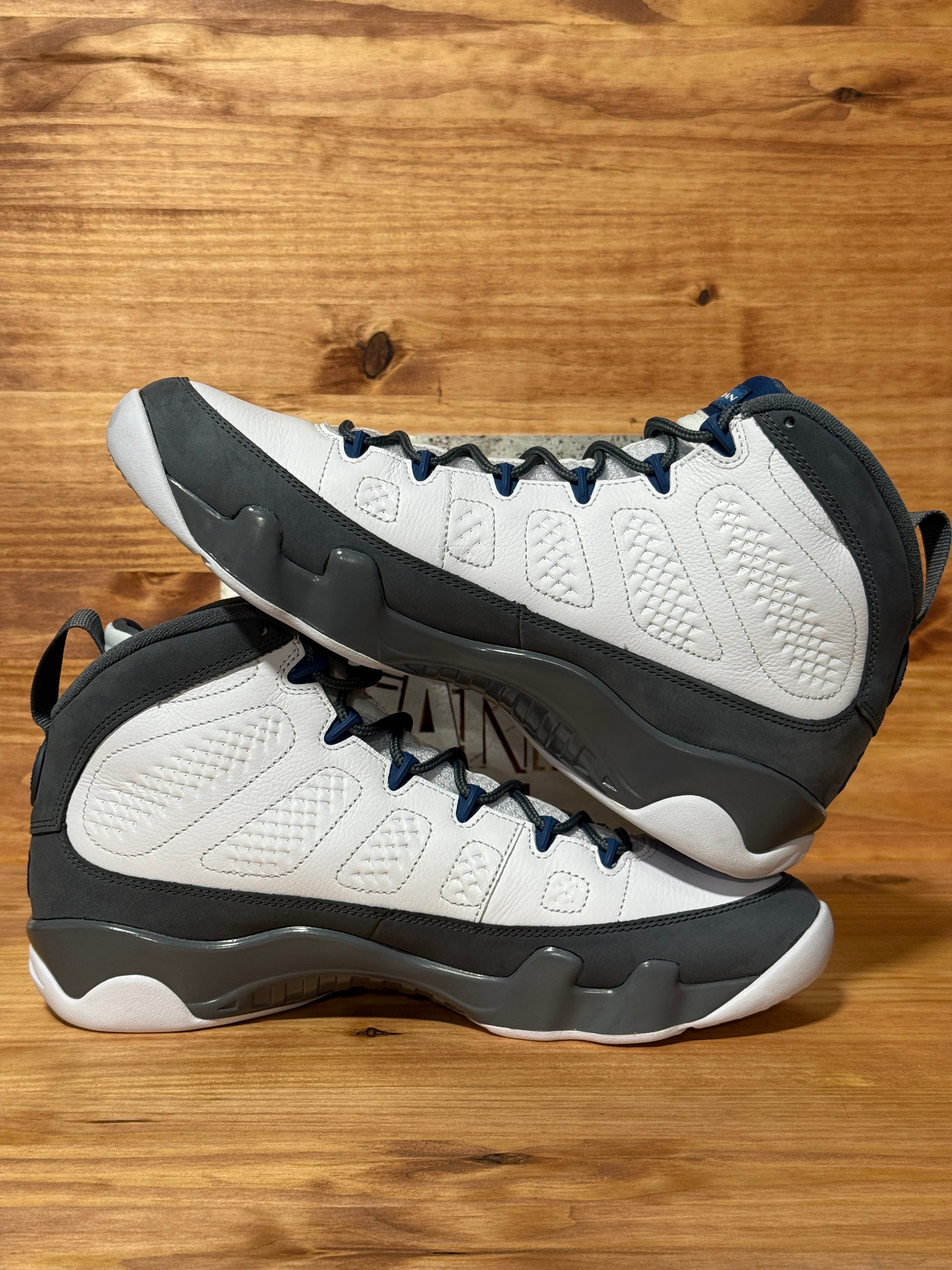 Jordan 9 Retro Flint Grey French Blue (2026)