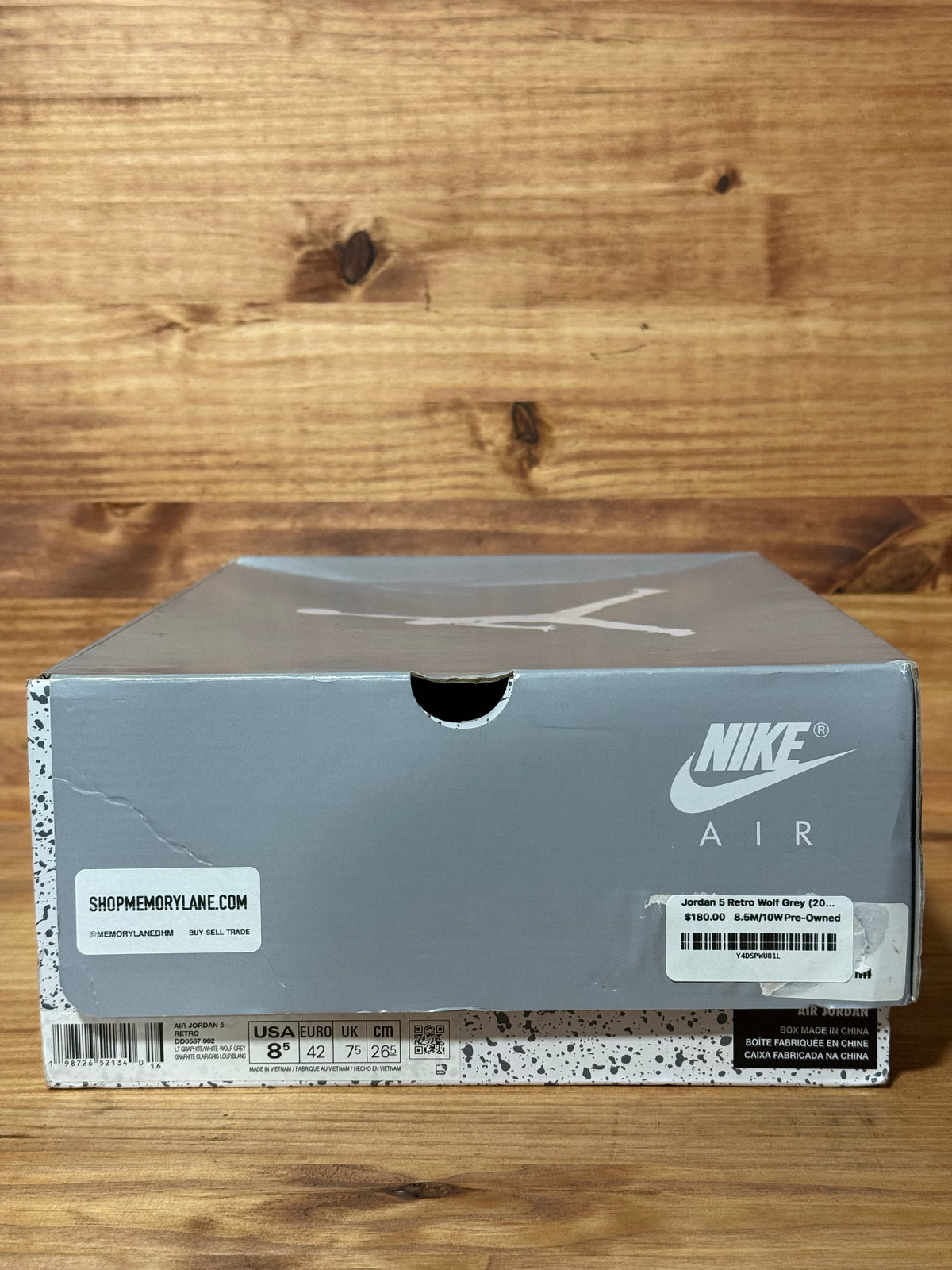 Jordan 5 Retro Wolf Grey (2026)