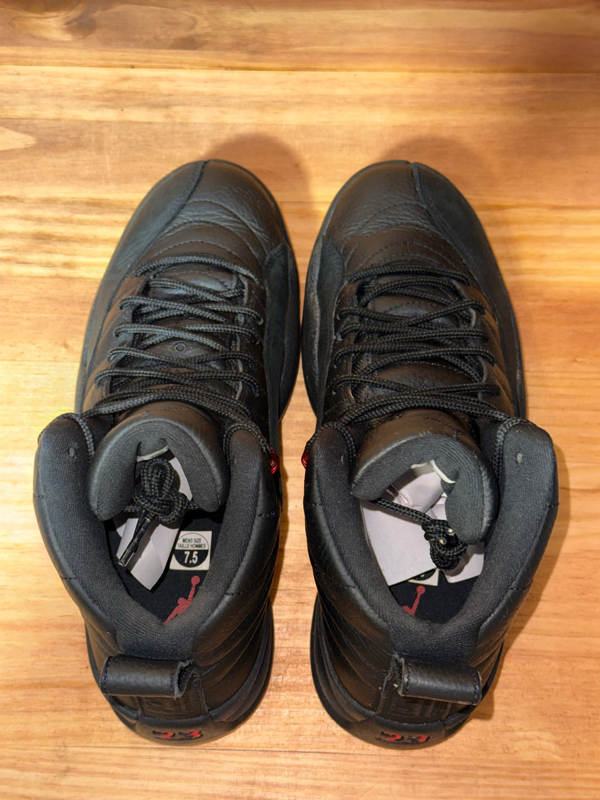Jordan 12 Retro Bloodline - Size 7.5