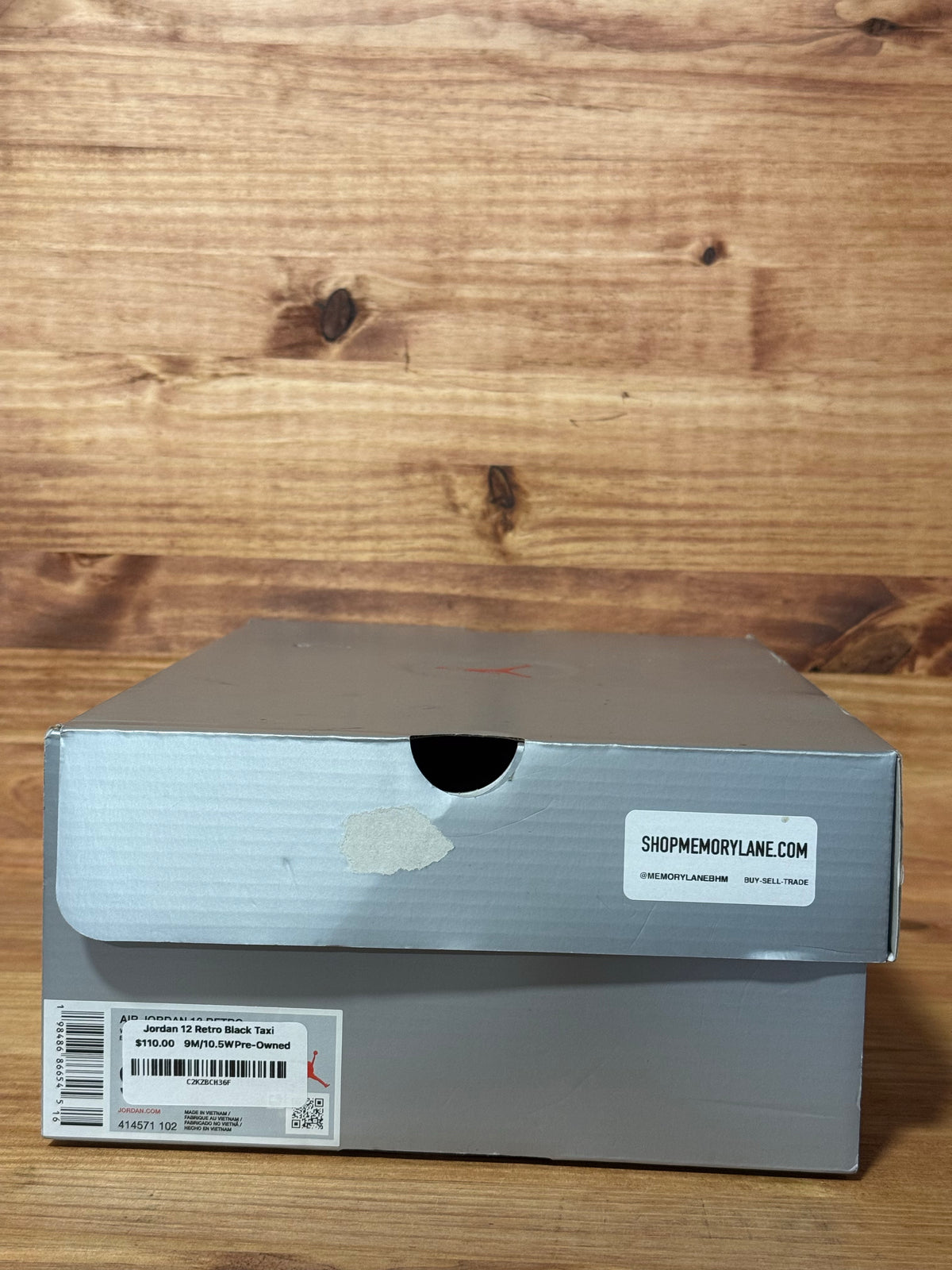 Jordan 12 Retro Black Taxi