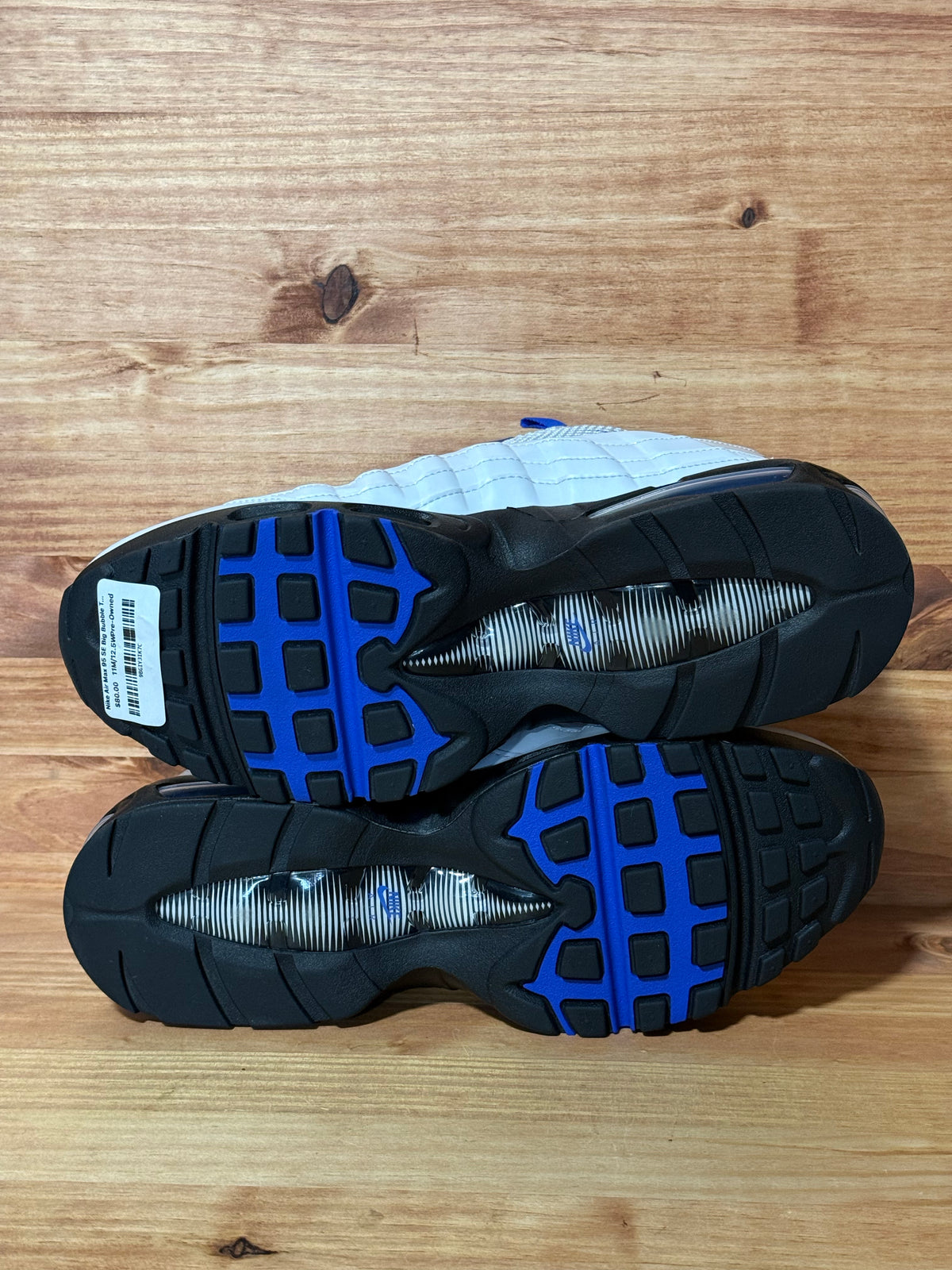 Nike Air Max 95 SE Big Bubble Total 90 White Racer Blue