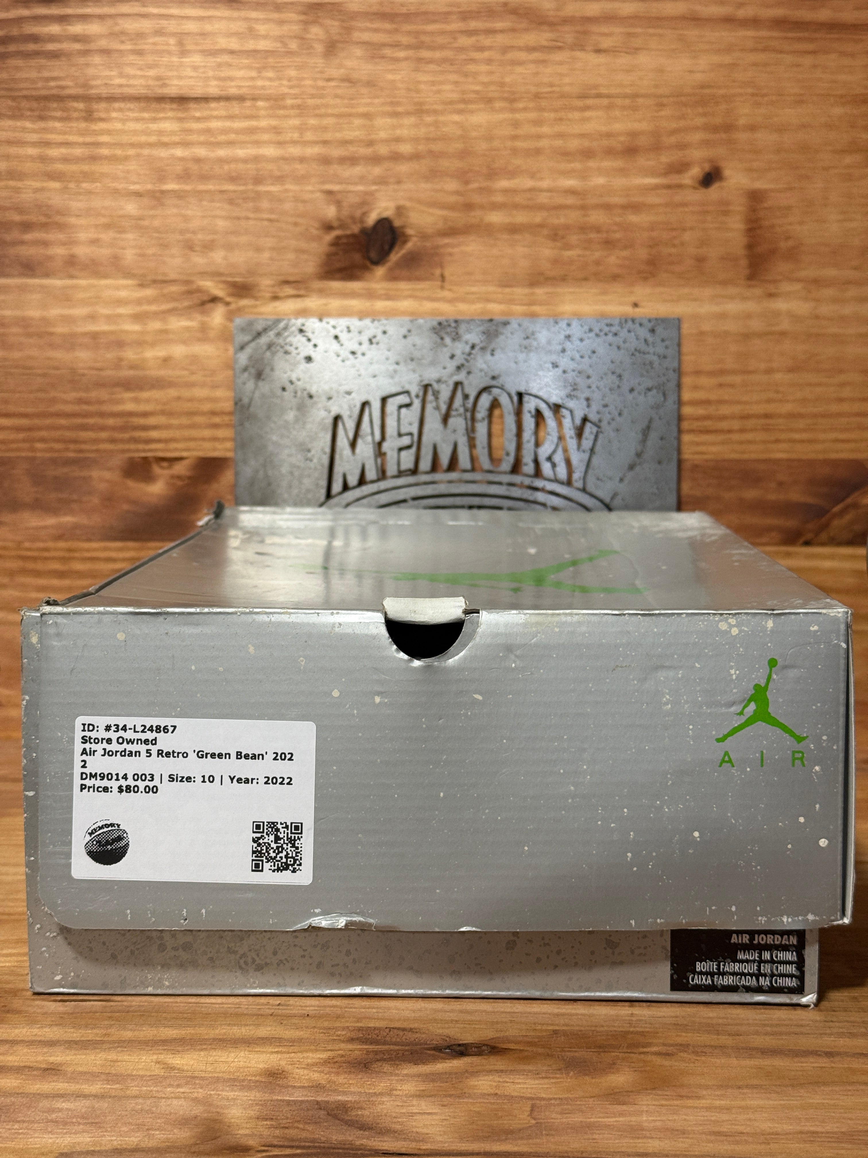 Jordan 5 Retro Green Bean (2022)