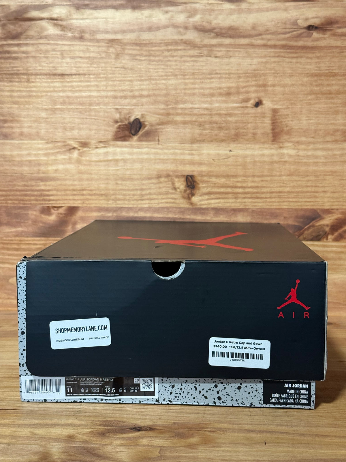 Jordan 6 Retro Cap and Gown