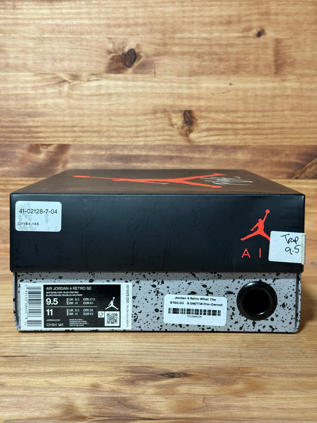 Jordan 4 Retro What The