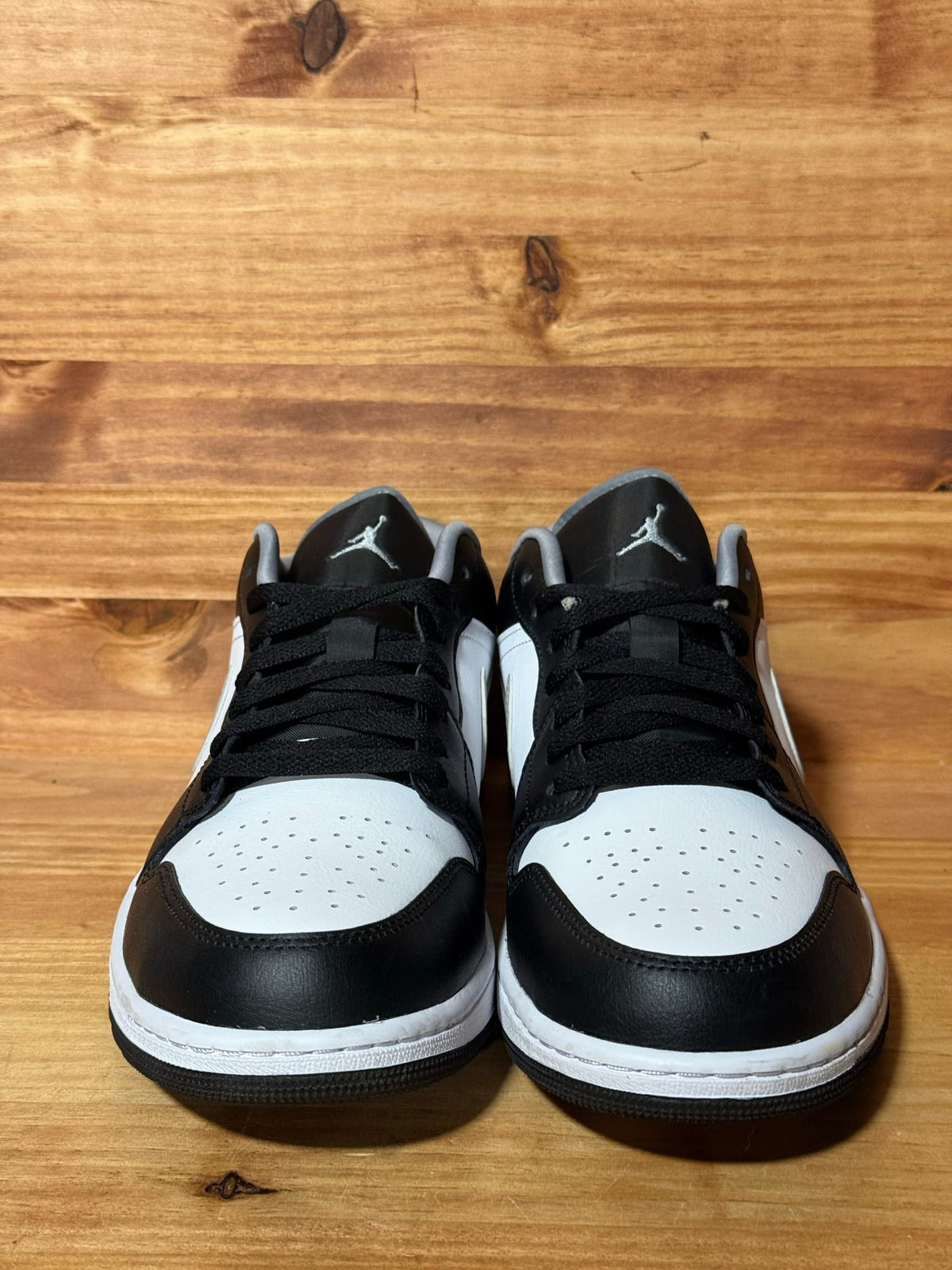 Jordan 1 Low Black White Grey - Size 11