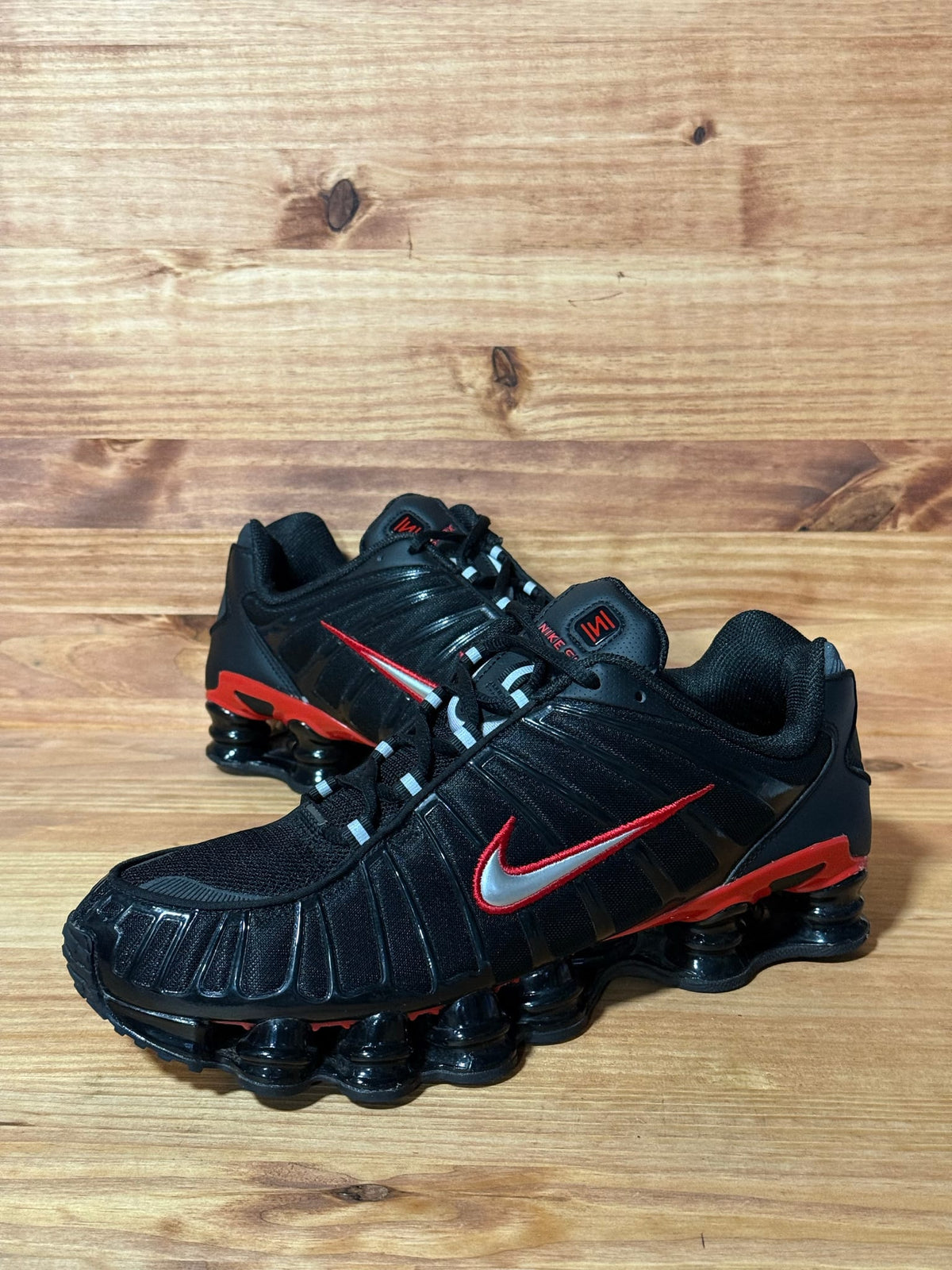 Nike Shox TL Black University Red - Size 11