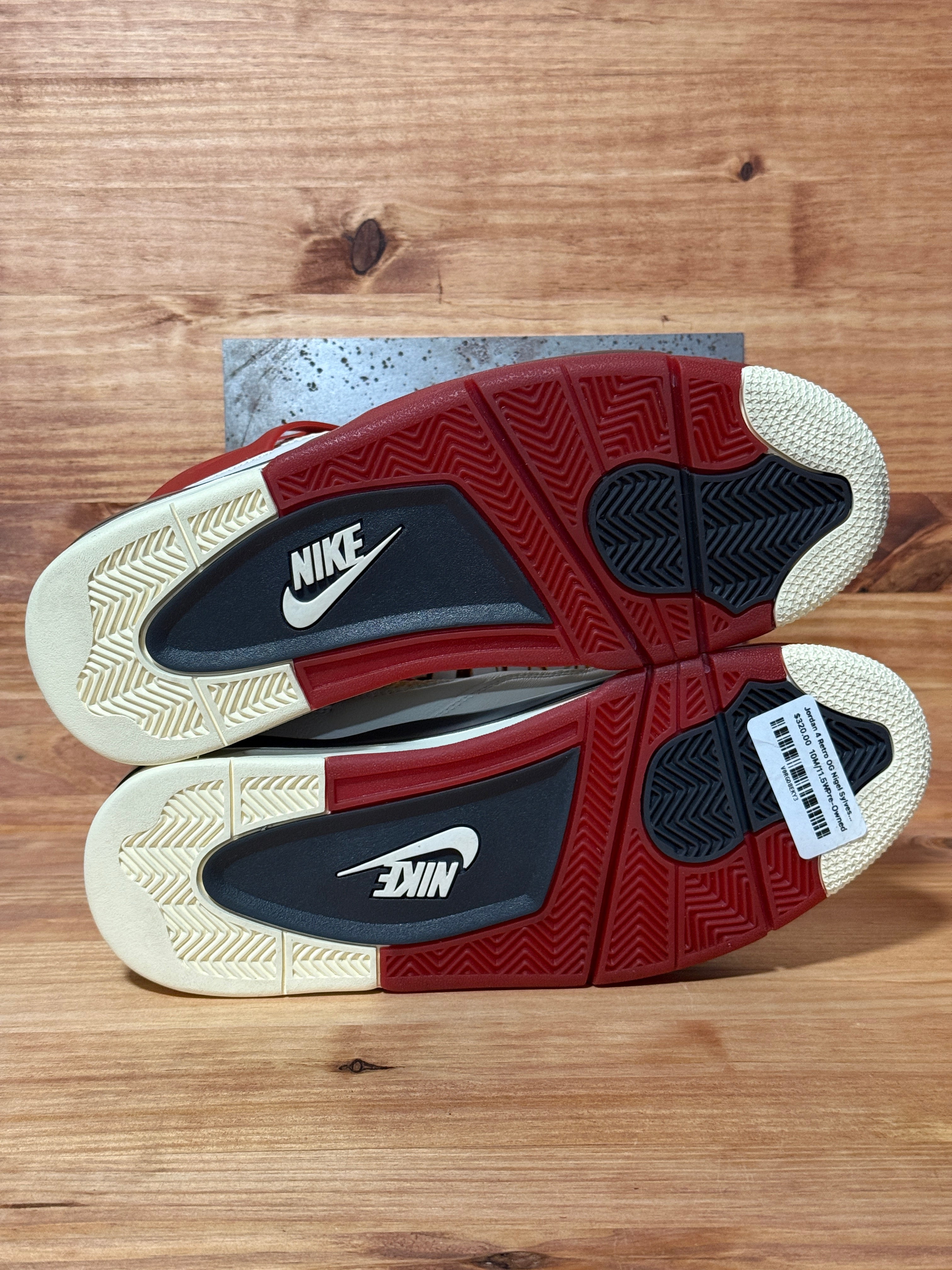 Jordan 4 Retro OG Nigel Sylvester Brick After Brick