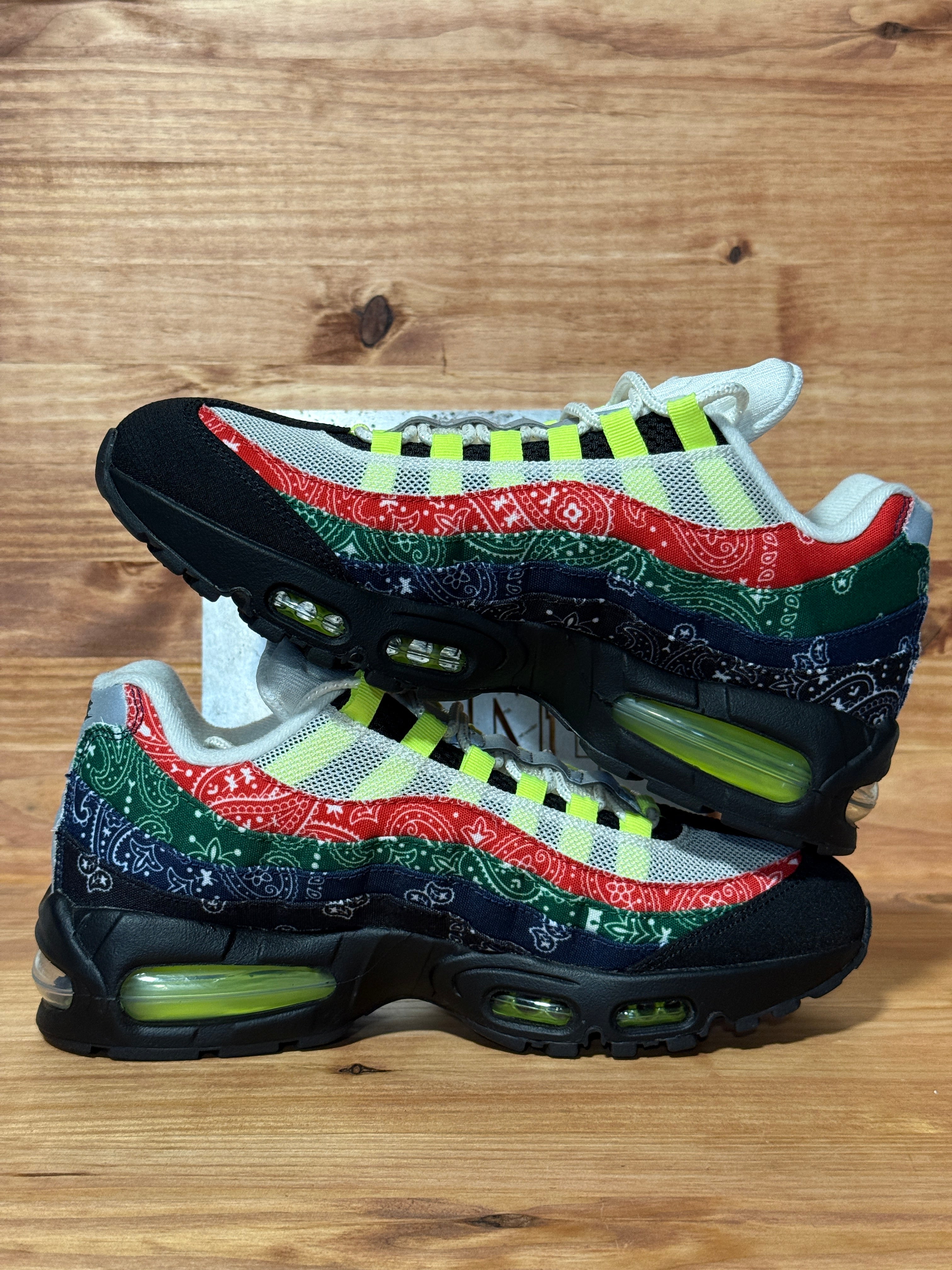Nike Air Max 95 OG Big Bubble Neon Paisley Bandana