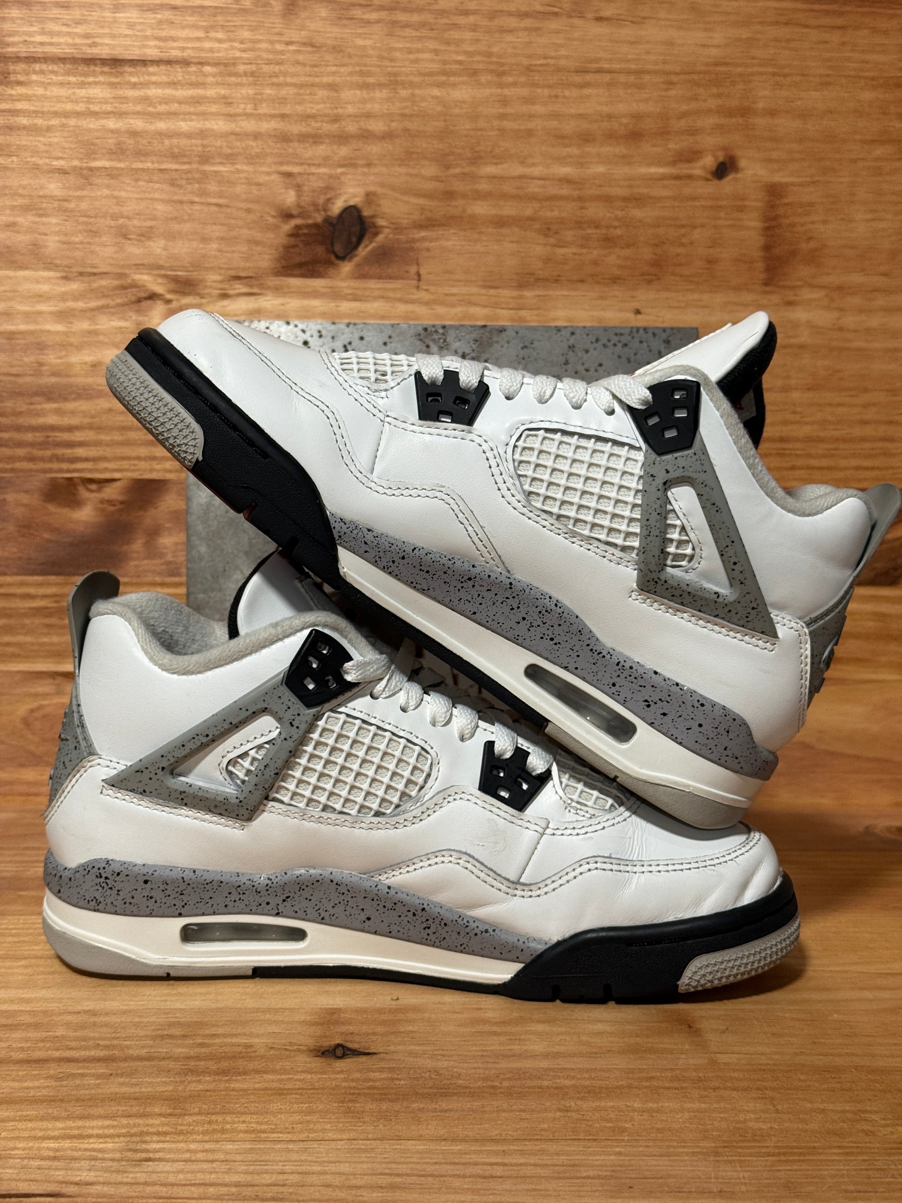 Jordan 4 Retro White Cement (2025) (GS)