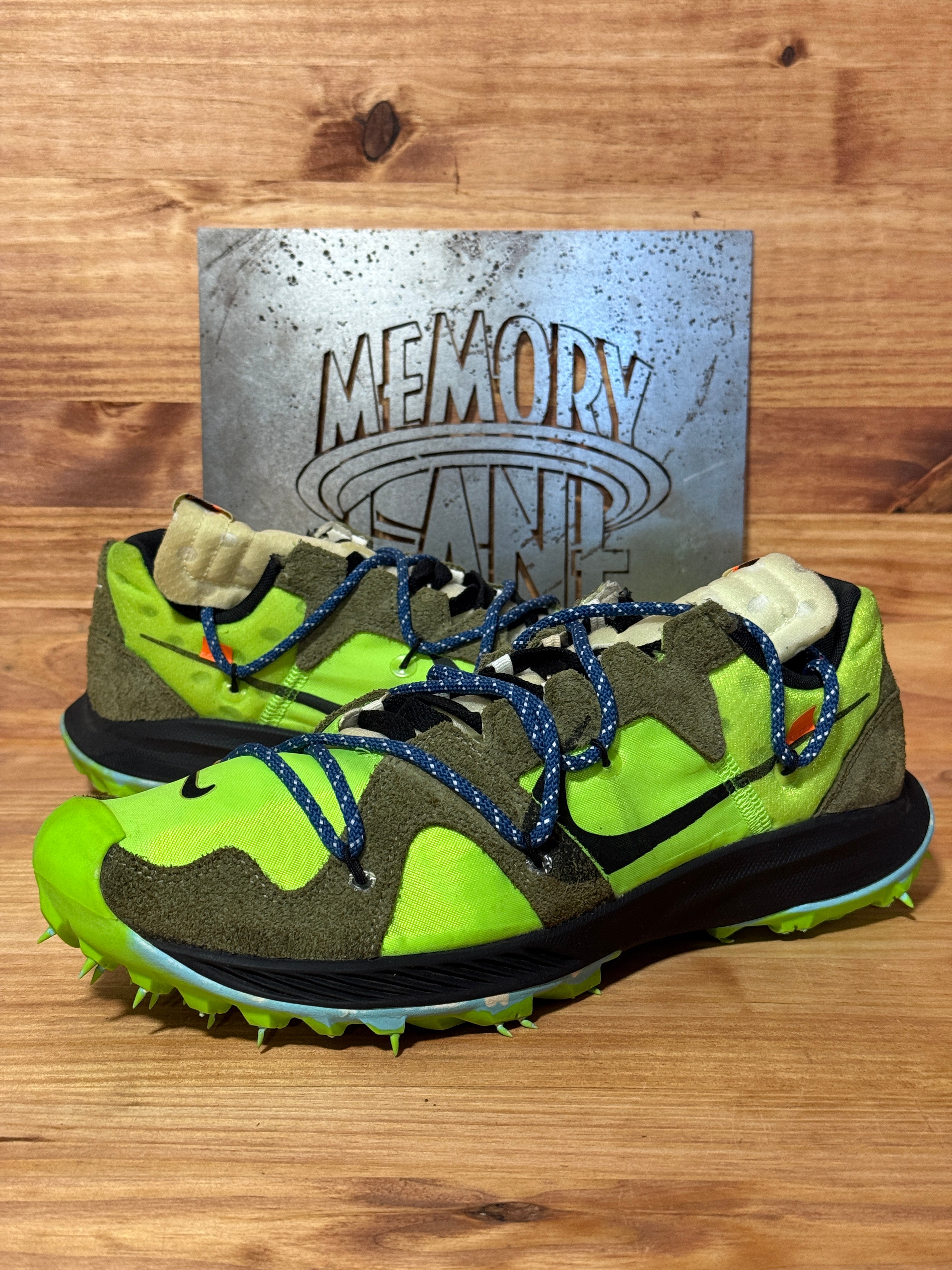 Nike Zoom Terra Kiger 5 OFF-WHITE Electric Green (Women's)