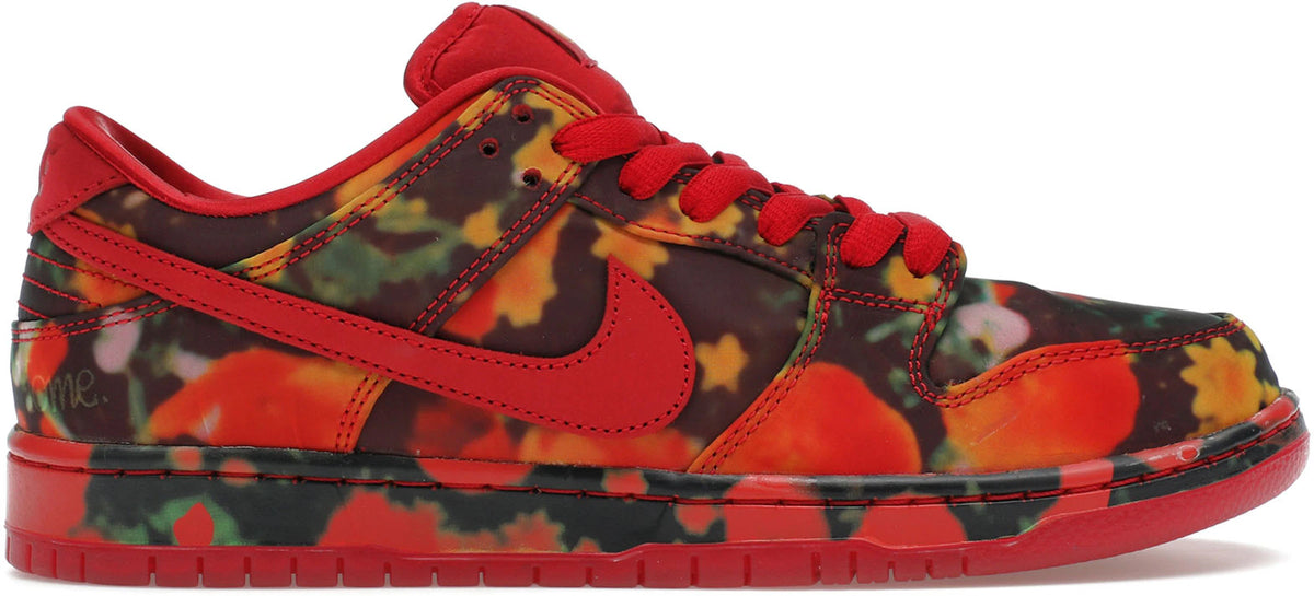 Nike SB Dunk Low The Wizard of Oz Poppy Field - Size 10.5