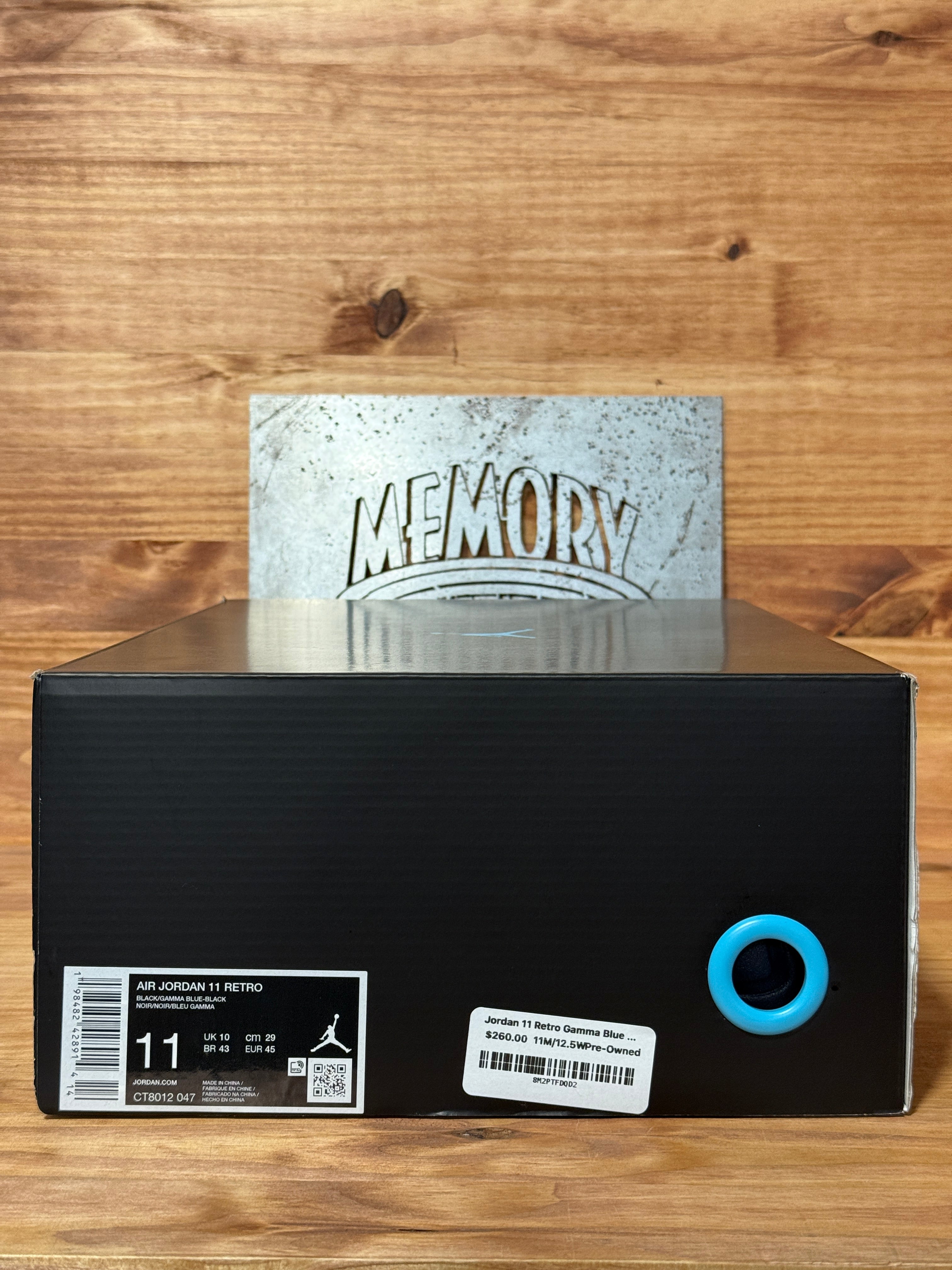 Jordan 11 Retro Gamma Blue (2025)