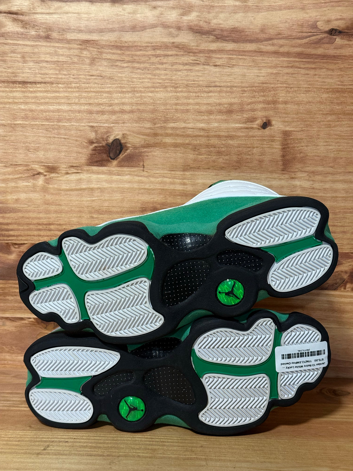 Jordan 13 Retro White Lucky Green