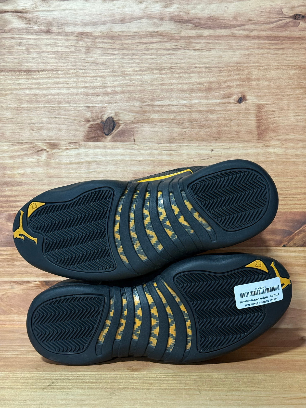 Jordan 12 Retro Black Taxi