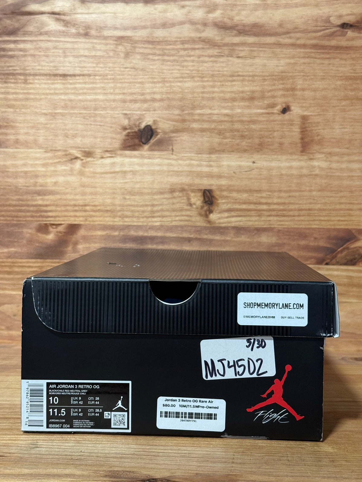 Jordan 3 Retro OG Rare Air