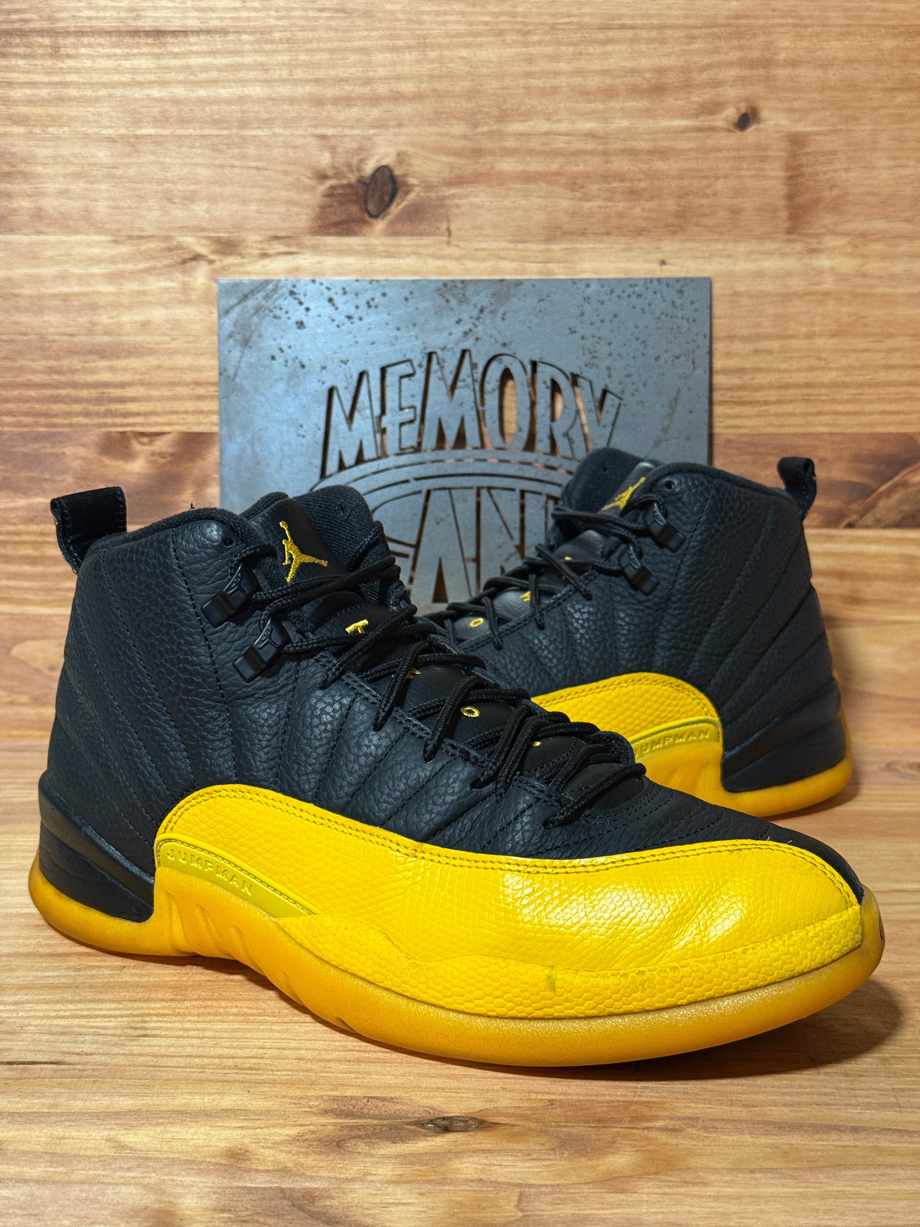 Jordan 12 Retro Black University Gold