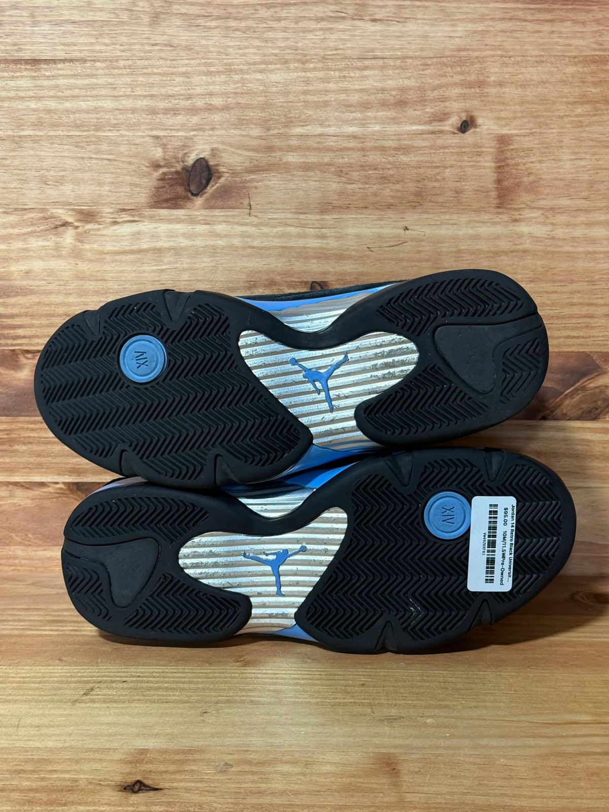 Jordan 14 Retro Black University Blue (2026) - Size 10