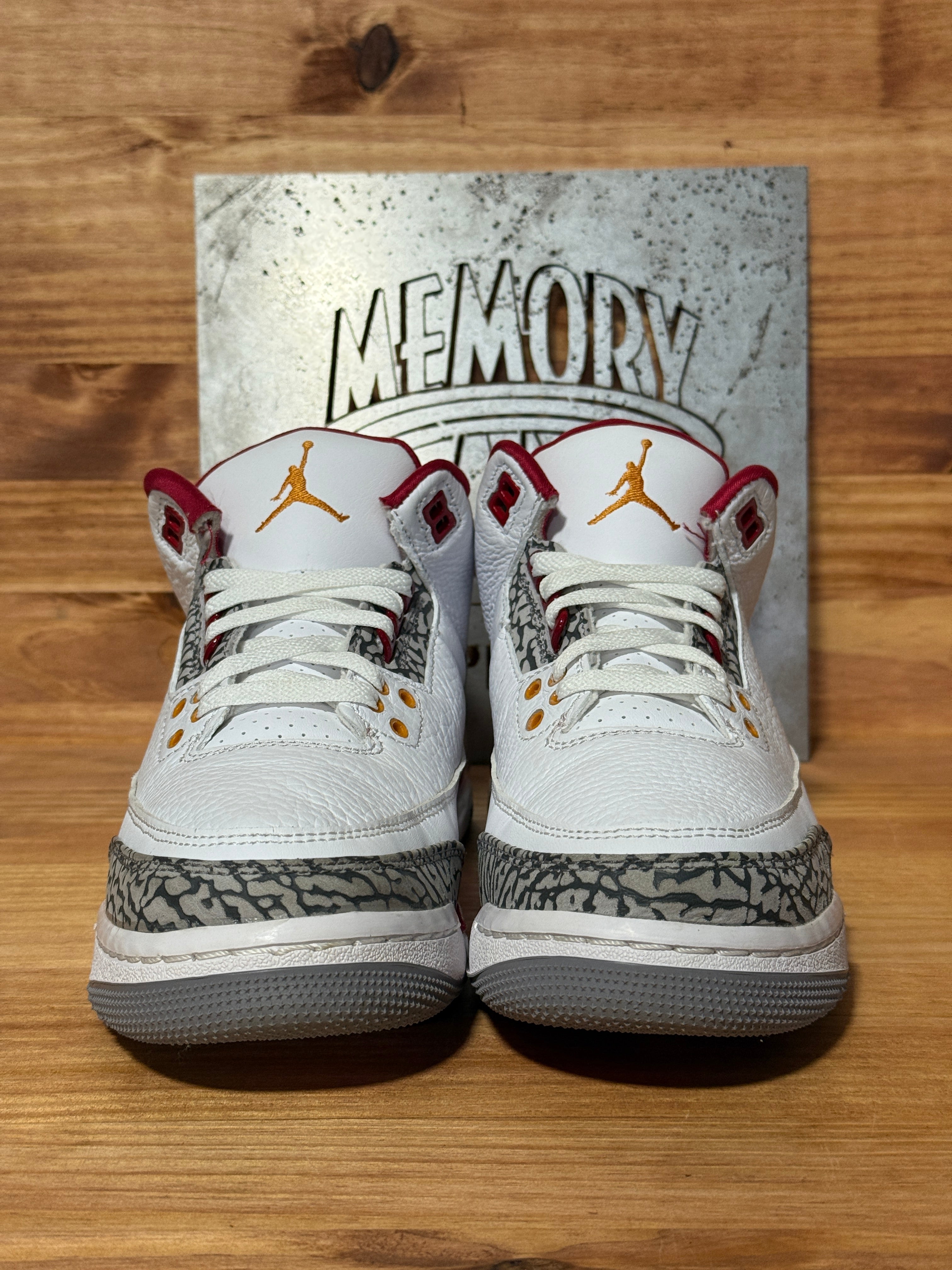 Jordan 3 Retro Cardinal (GS)