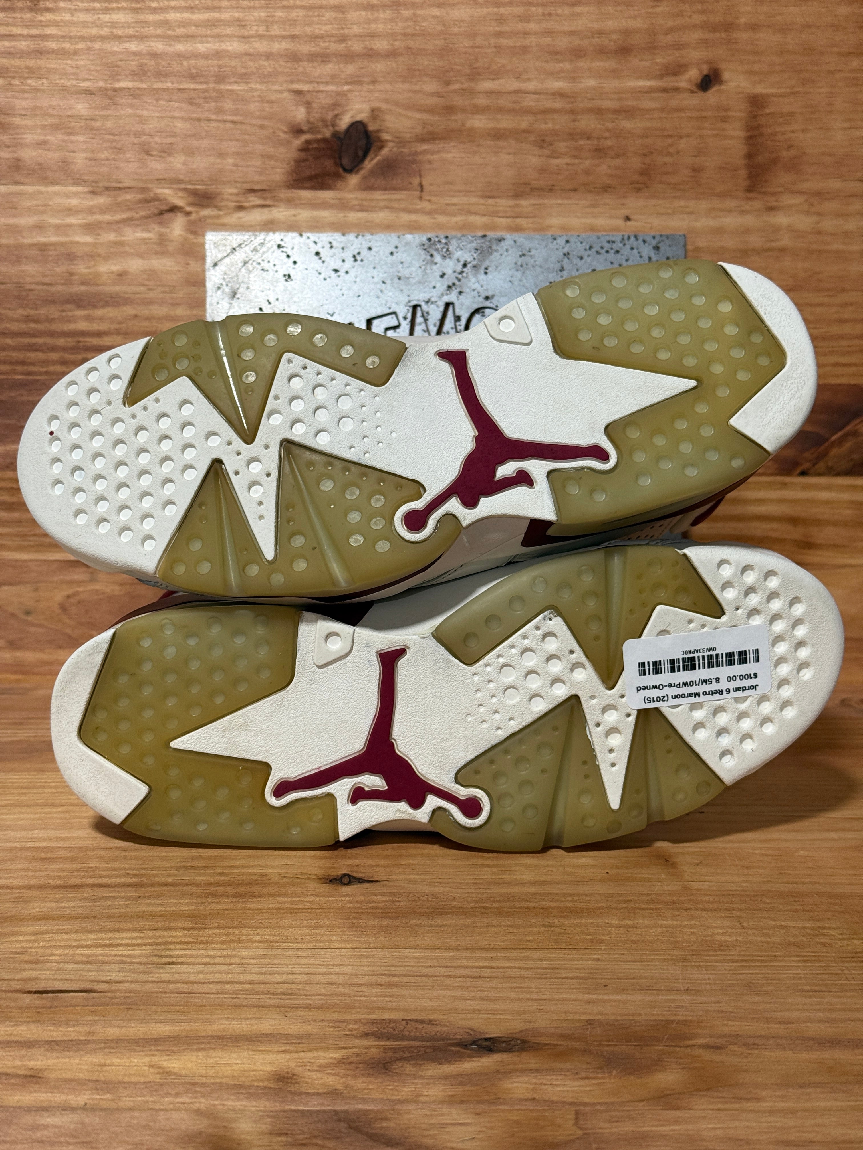 Jordan 6 Retro Maroon (2015)