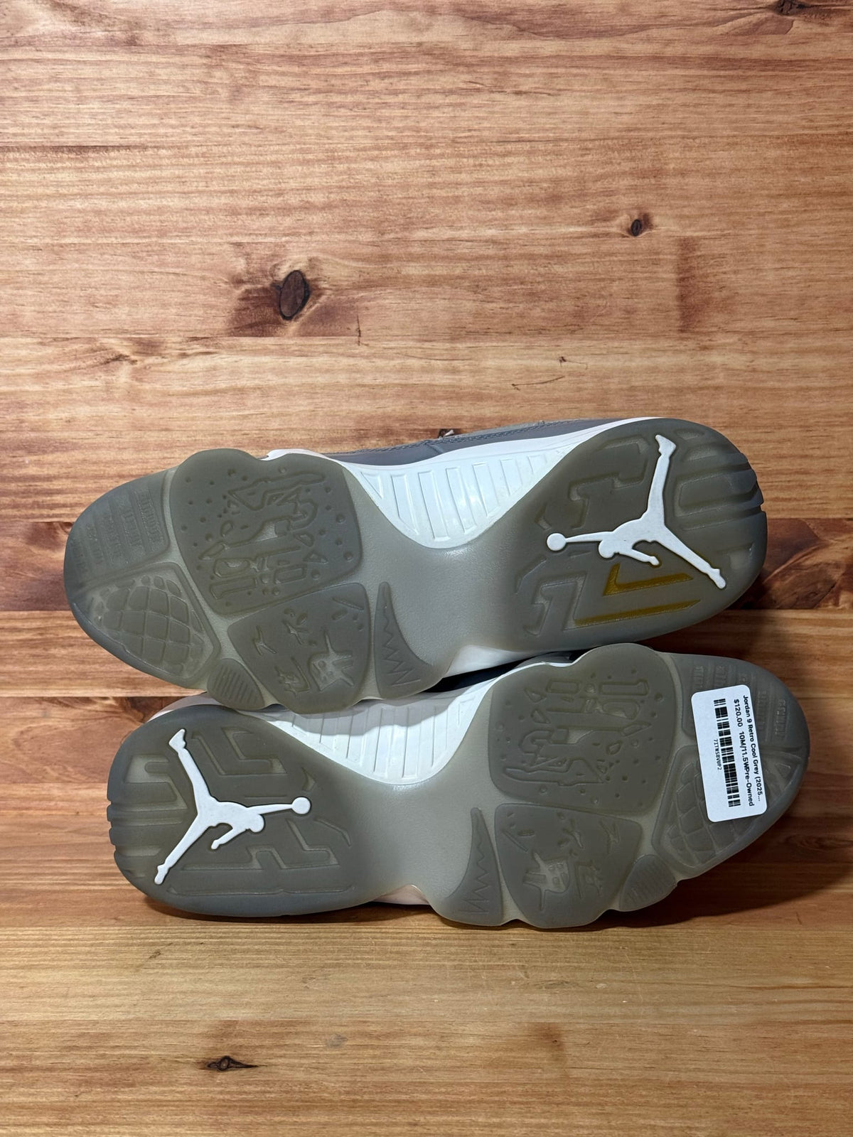 Jordan 9 Retro Cool Grey (2025) - Size 10