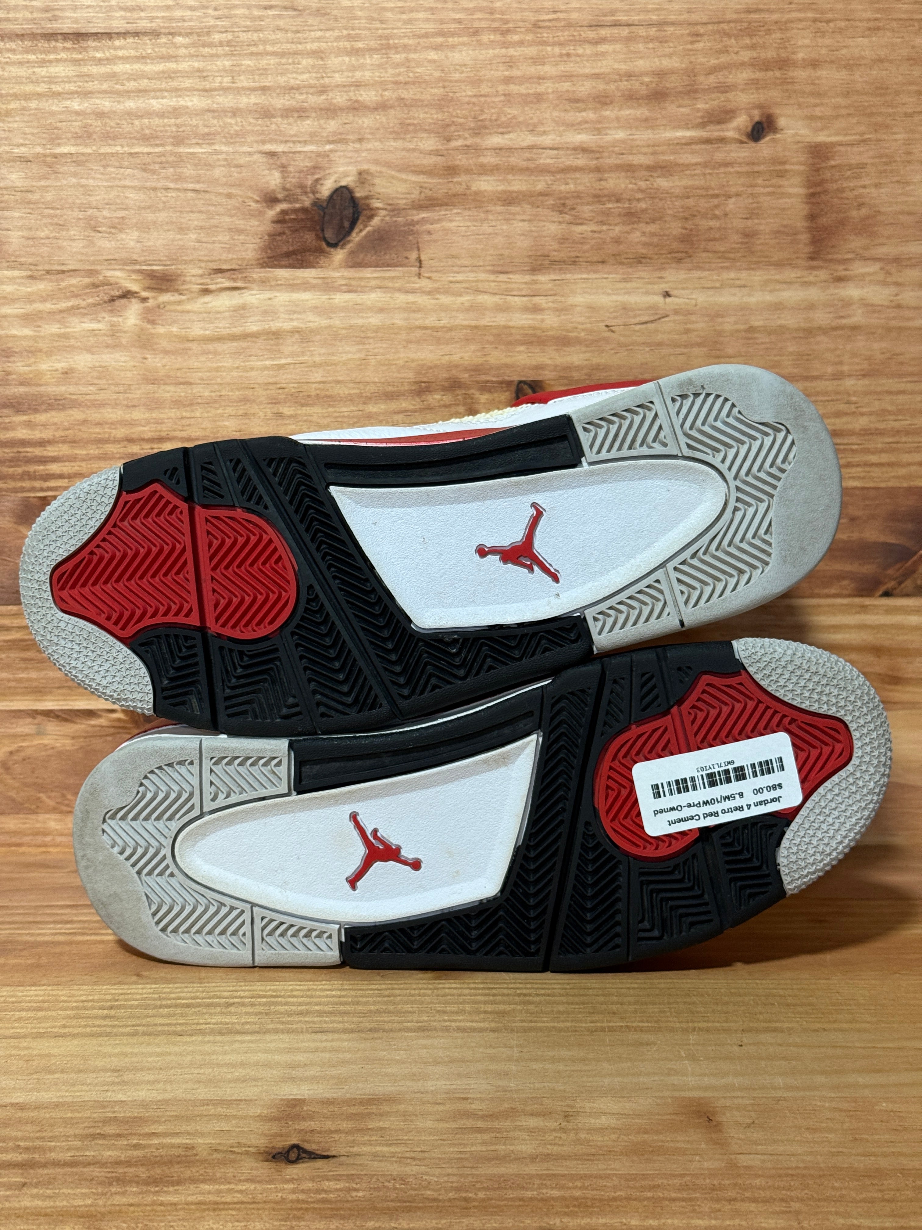 Jordan 4 Retro Red Cement