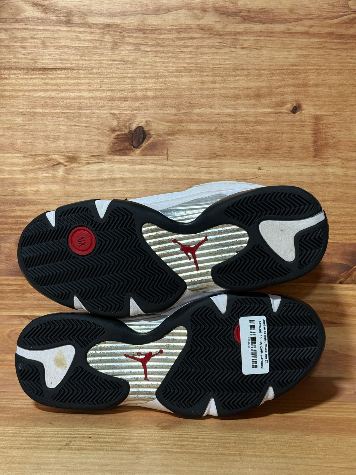 Jordan 14 Retro Black Toe (2024)