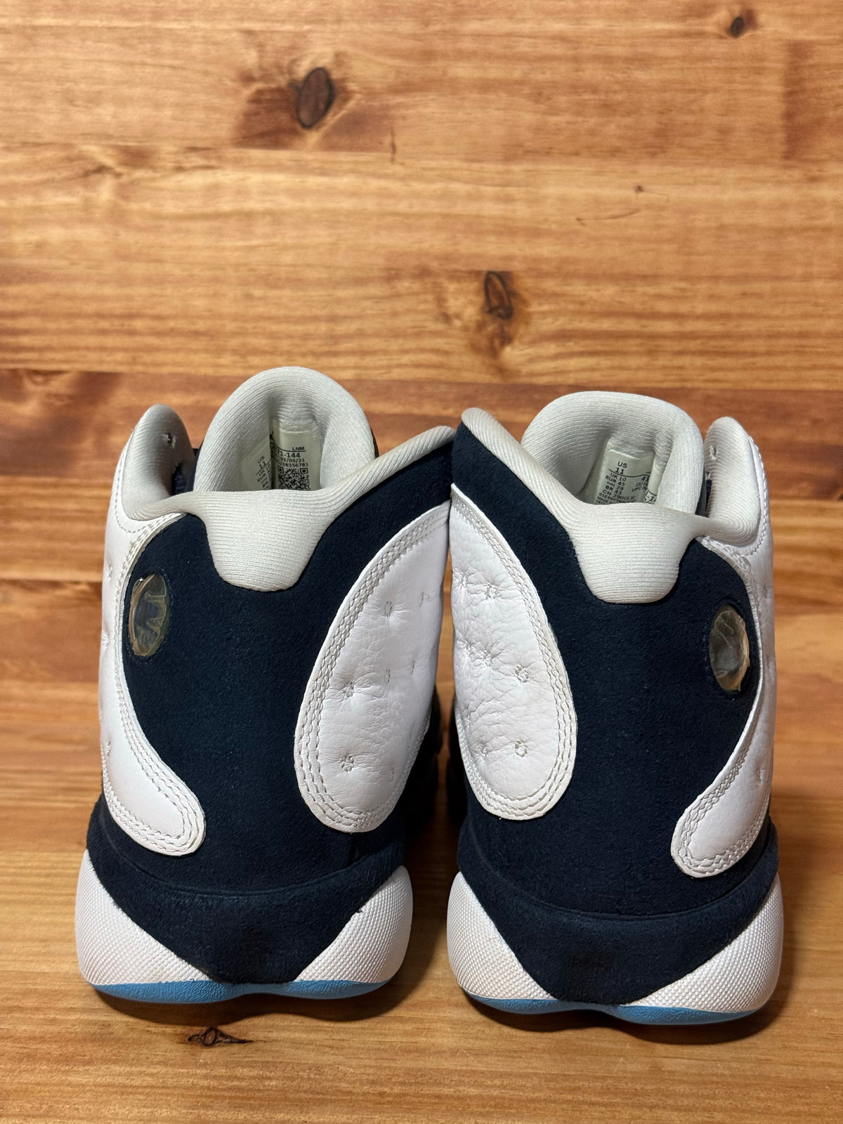 Jordan 13 Retro Obsidian Powder Blue White