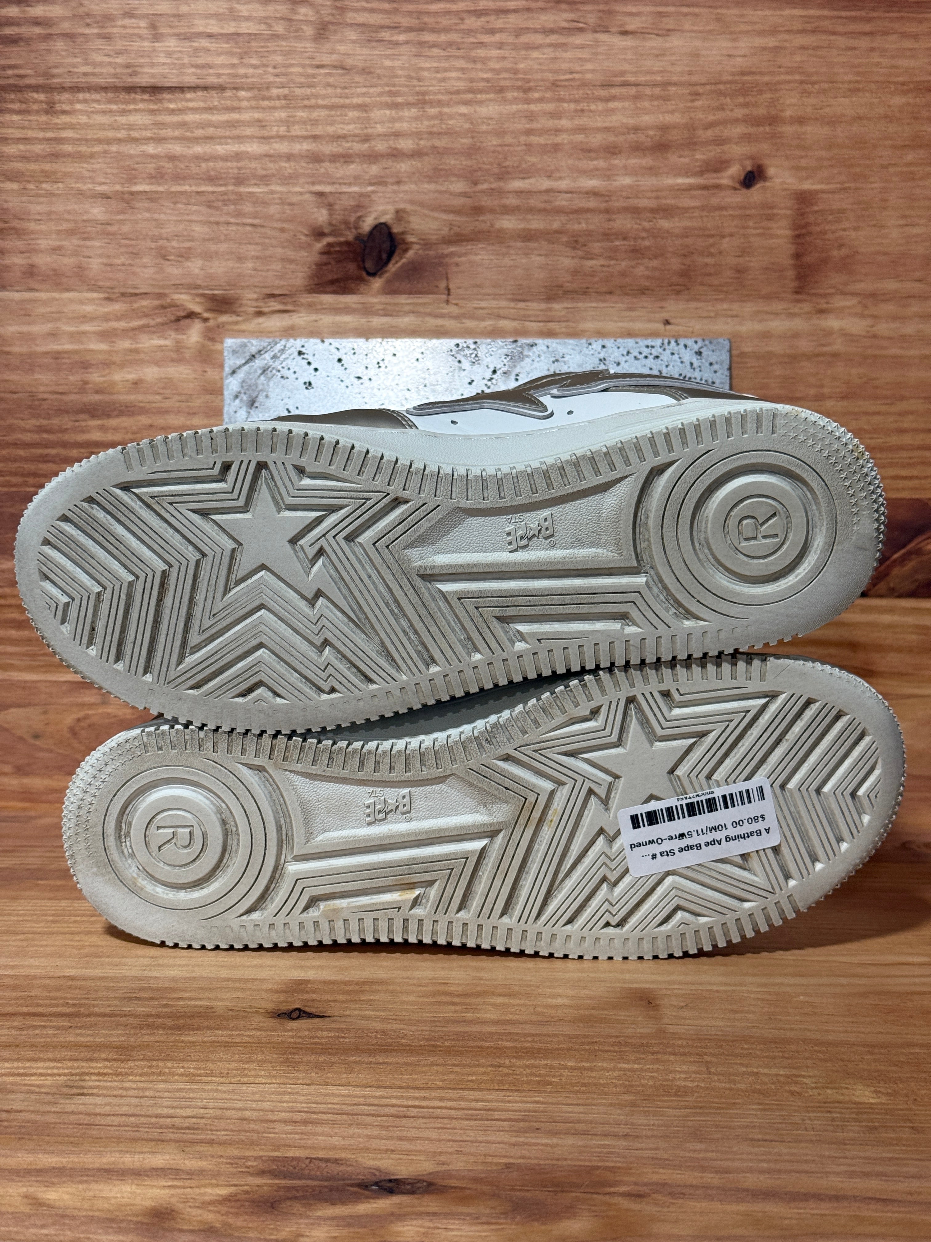 A Bathing Ape Bape Sta #4 Beige