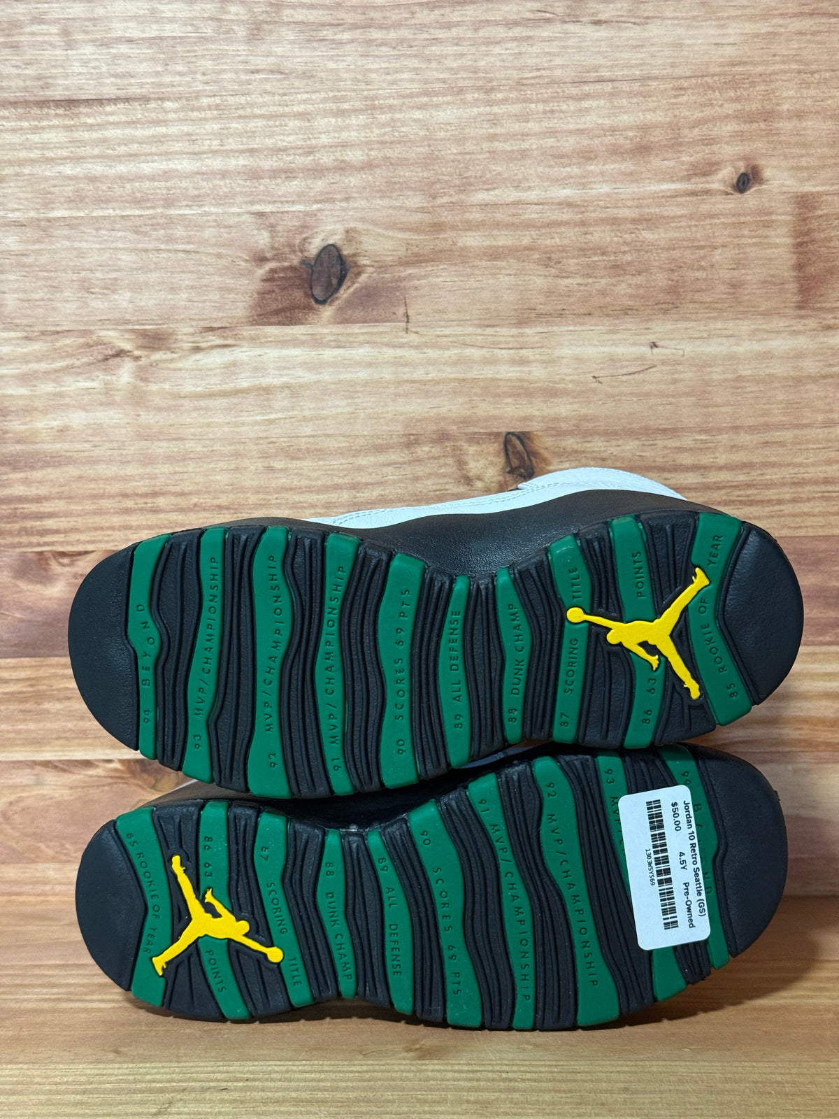 Jordan 10 Retro Seattle (GS)